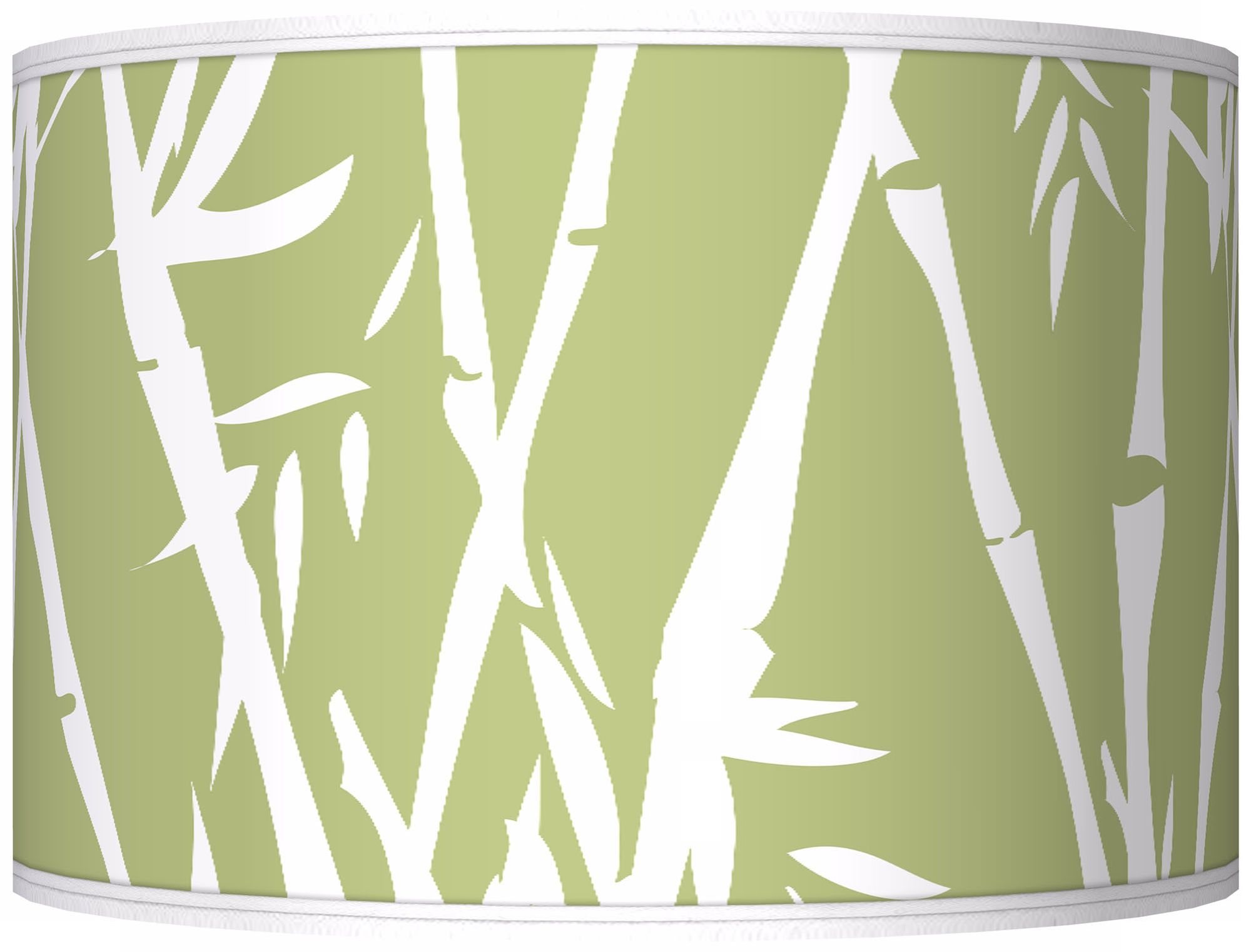 Lush Bamboo Giclee Shade 12x12x8.5 (Spider)