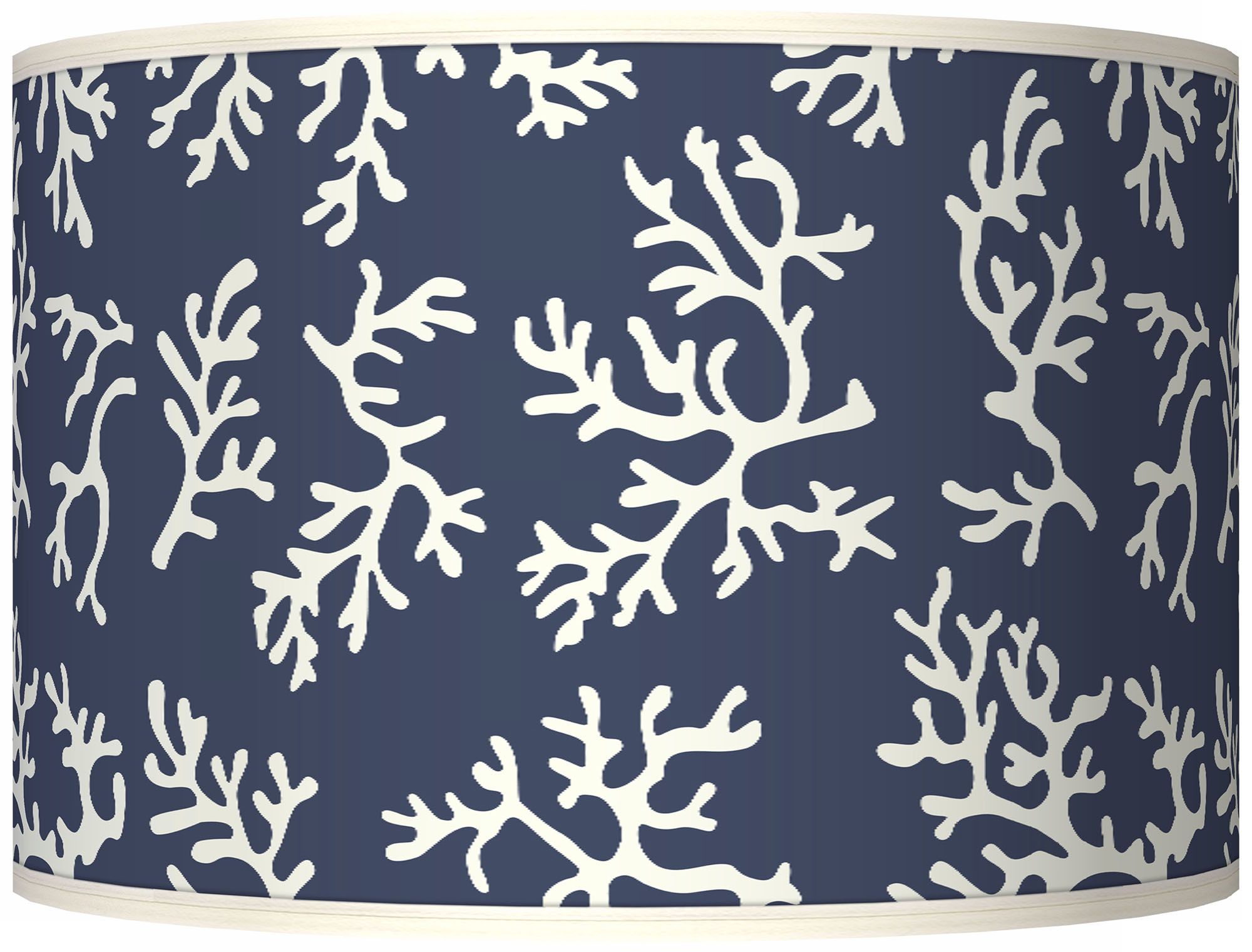 Prussian Coral Giclee Shade 12x12x8.5 (Spider)