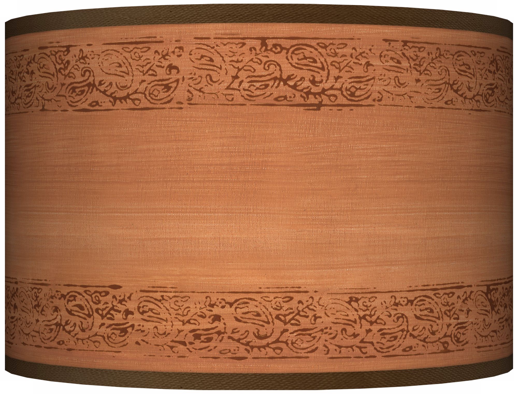 Paisley Trim Giclee Shade 12x12x8.5 (Spider)