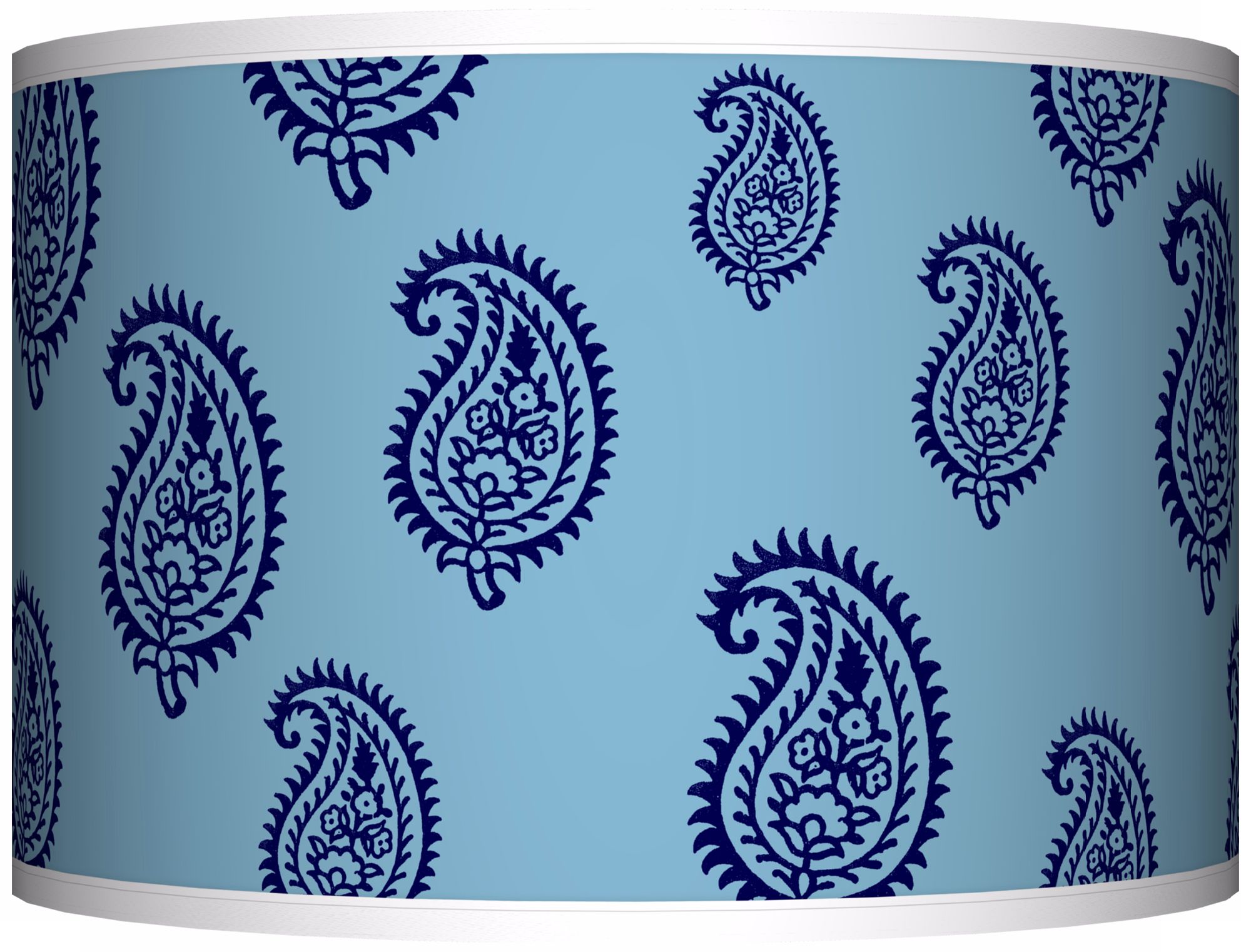 Paisley Rain Giclee Shade 12x12x8.5 (Spider)
