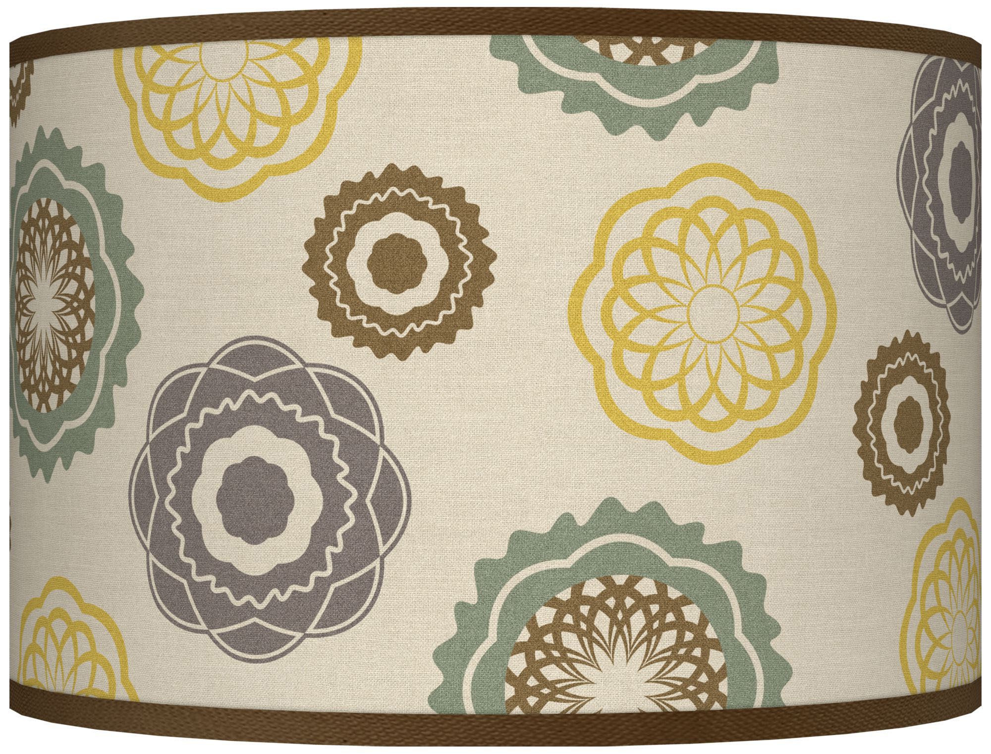 Ornaments Linen Giclee Shade 12x12x8.5 (Spider)
