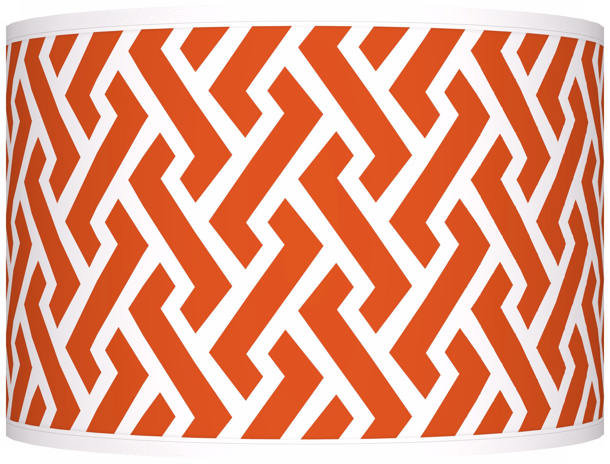Red Brick Weave Giclee Shade 12x12x8.5 (Spider)