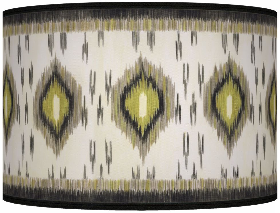 Desert Ikat Giclee Shade 12x12x8.5 (Spider)