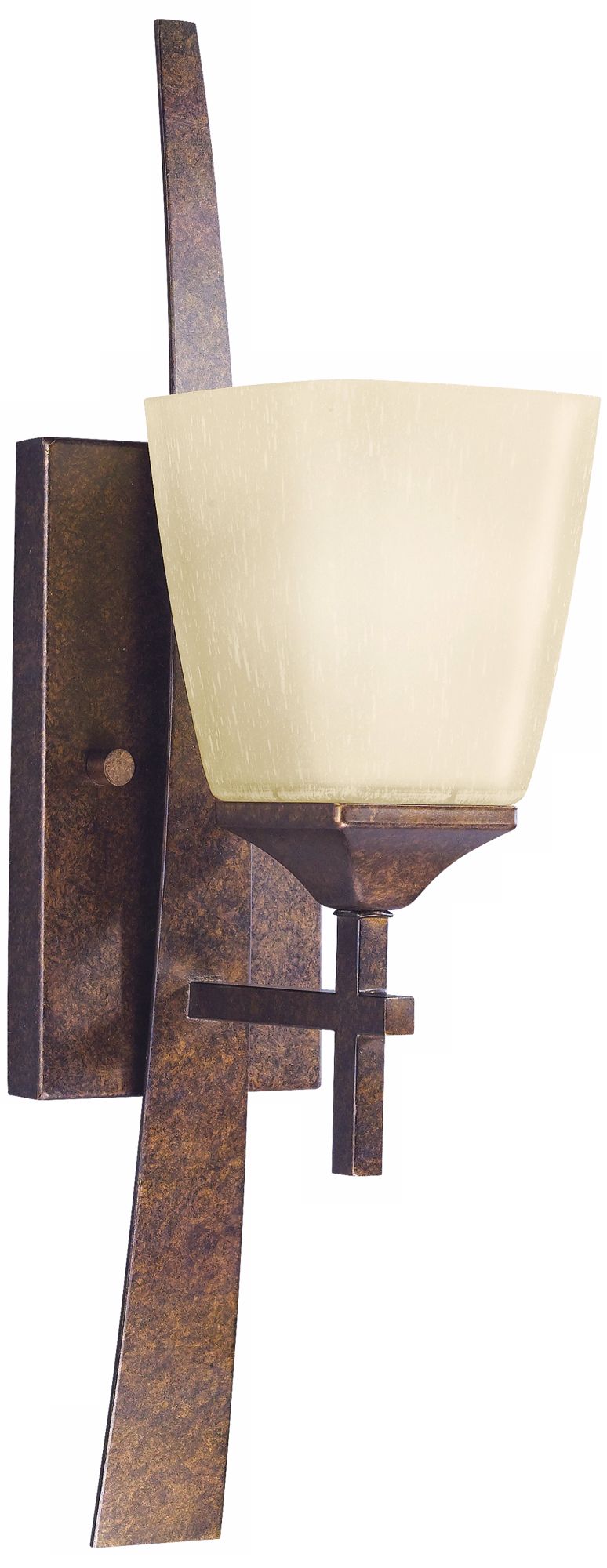 Marbled Bronze Finish 20 1/2" High Bath Sconce