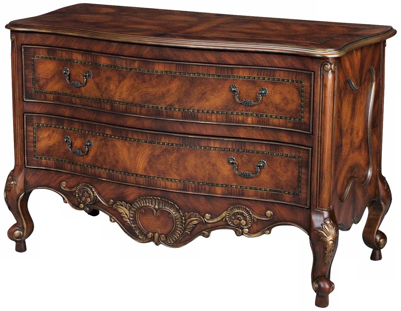 French Formal 2-Drawer Chest