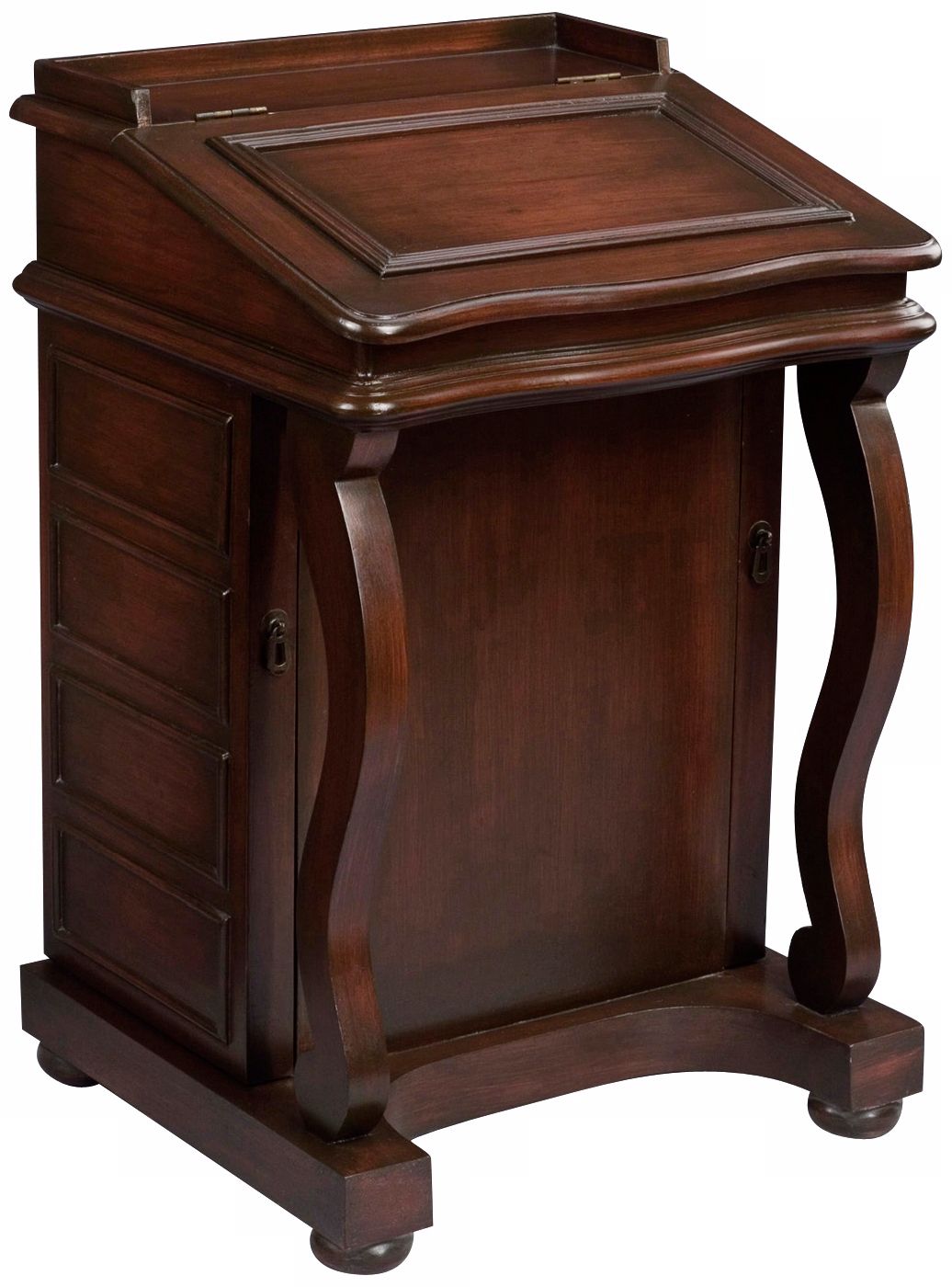 Davenport Desk Style Jewelry Cabinet J8609