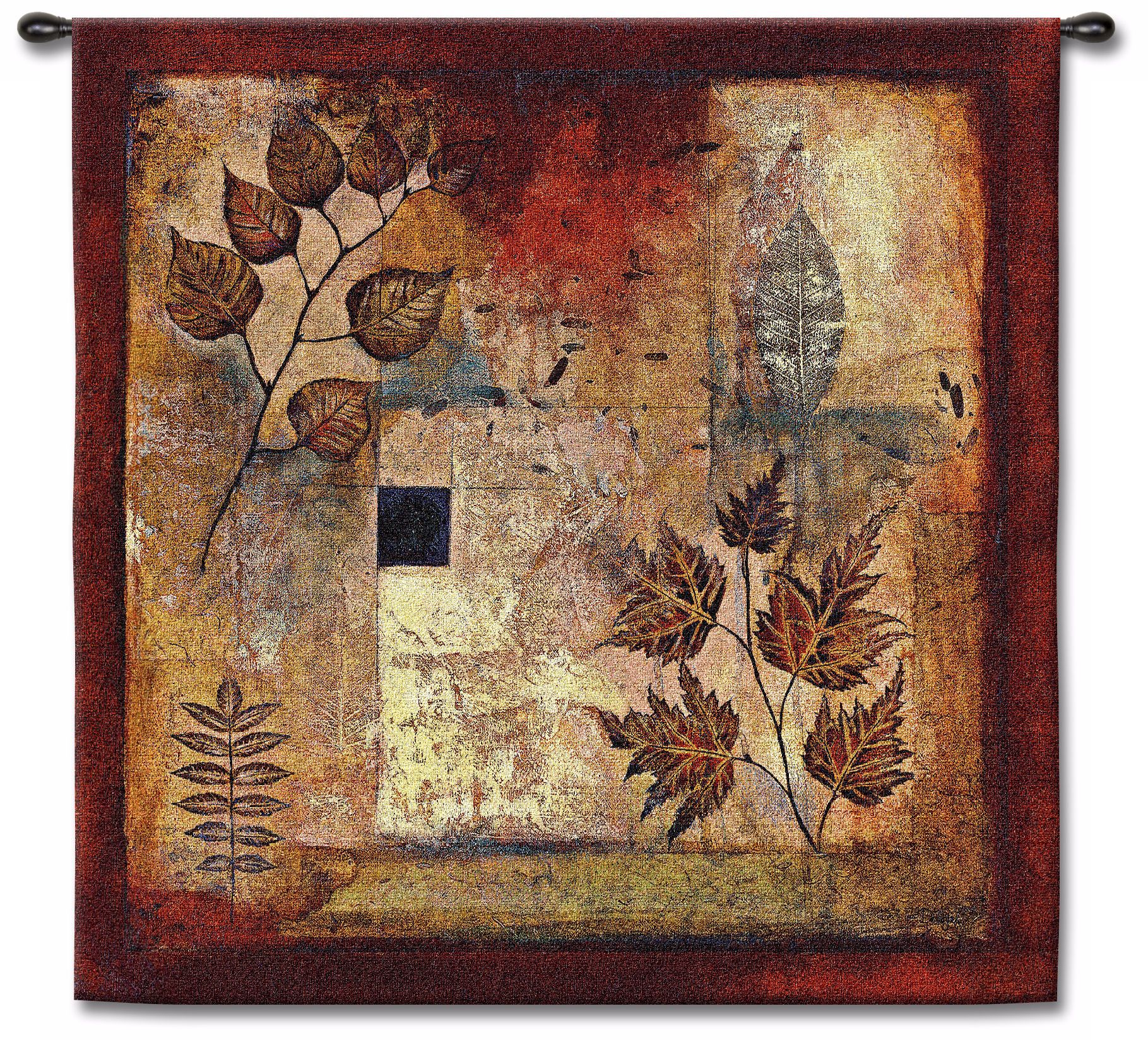 Evanescent Autumn 35" Square Wall Tapestry