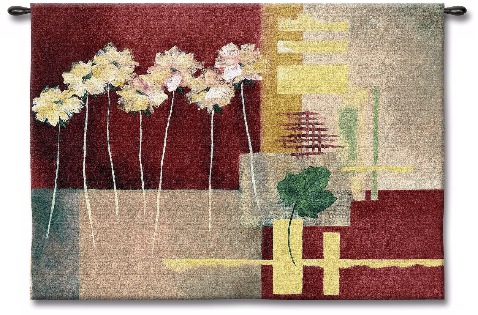 Daisy Mod 53" Wide Wall Tapestry