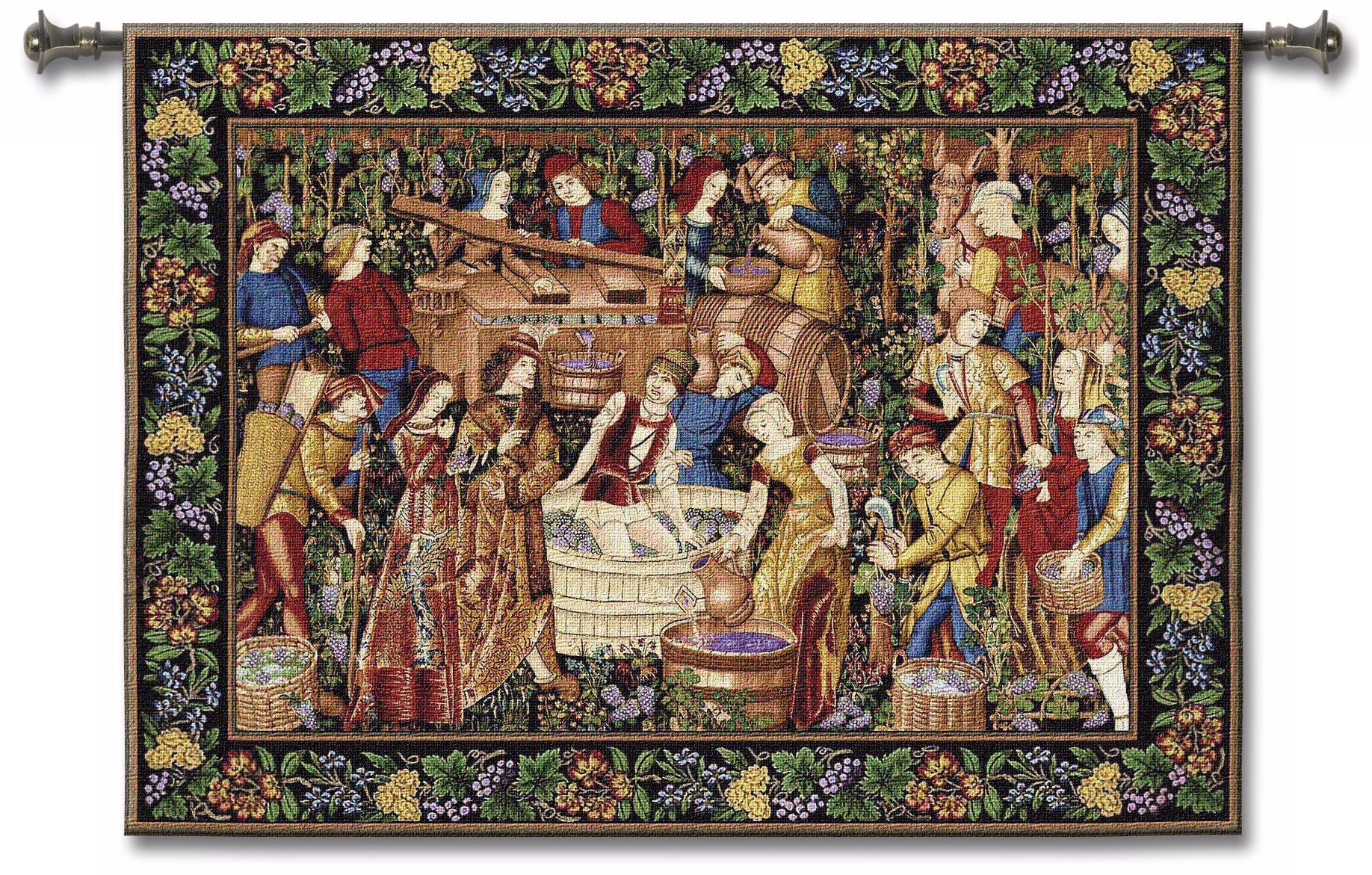 Late Harvest 75" Wide Wall Tapestry