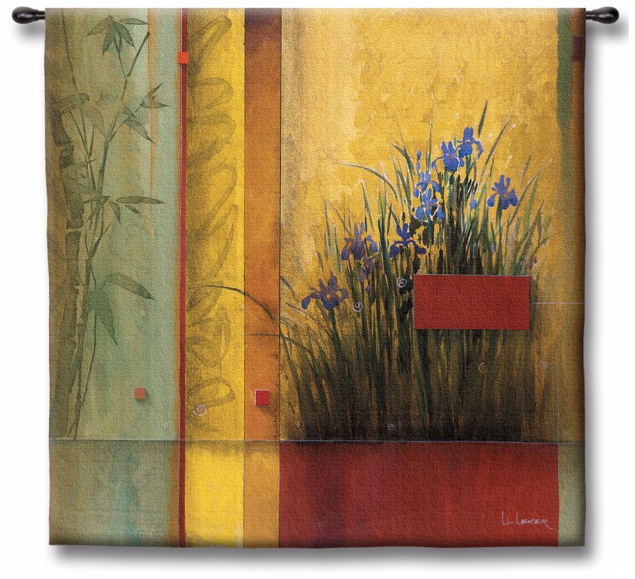 Bamboo Dreams 35" Square Wall Tapestry