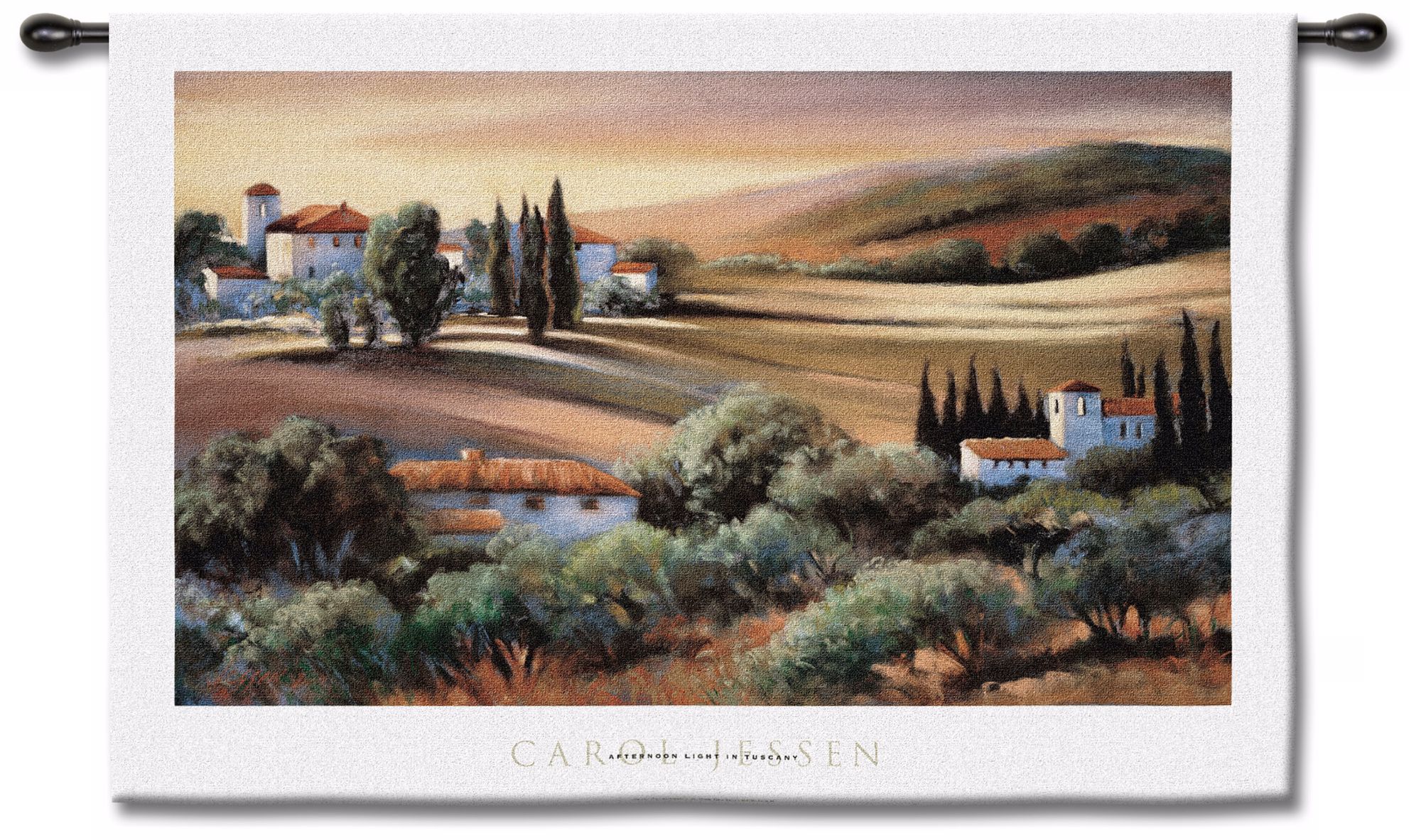 A Light in Tuscany 53" Wide Wall Tapestry