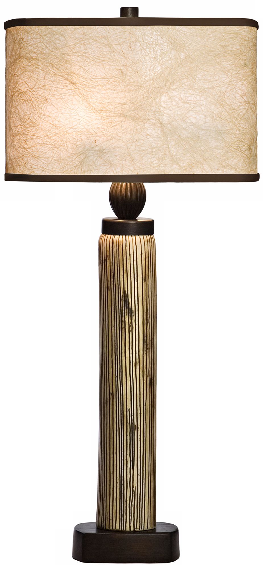 Thumprints Calico Table Lamp