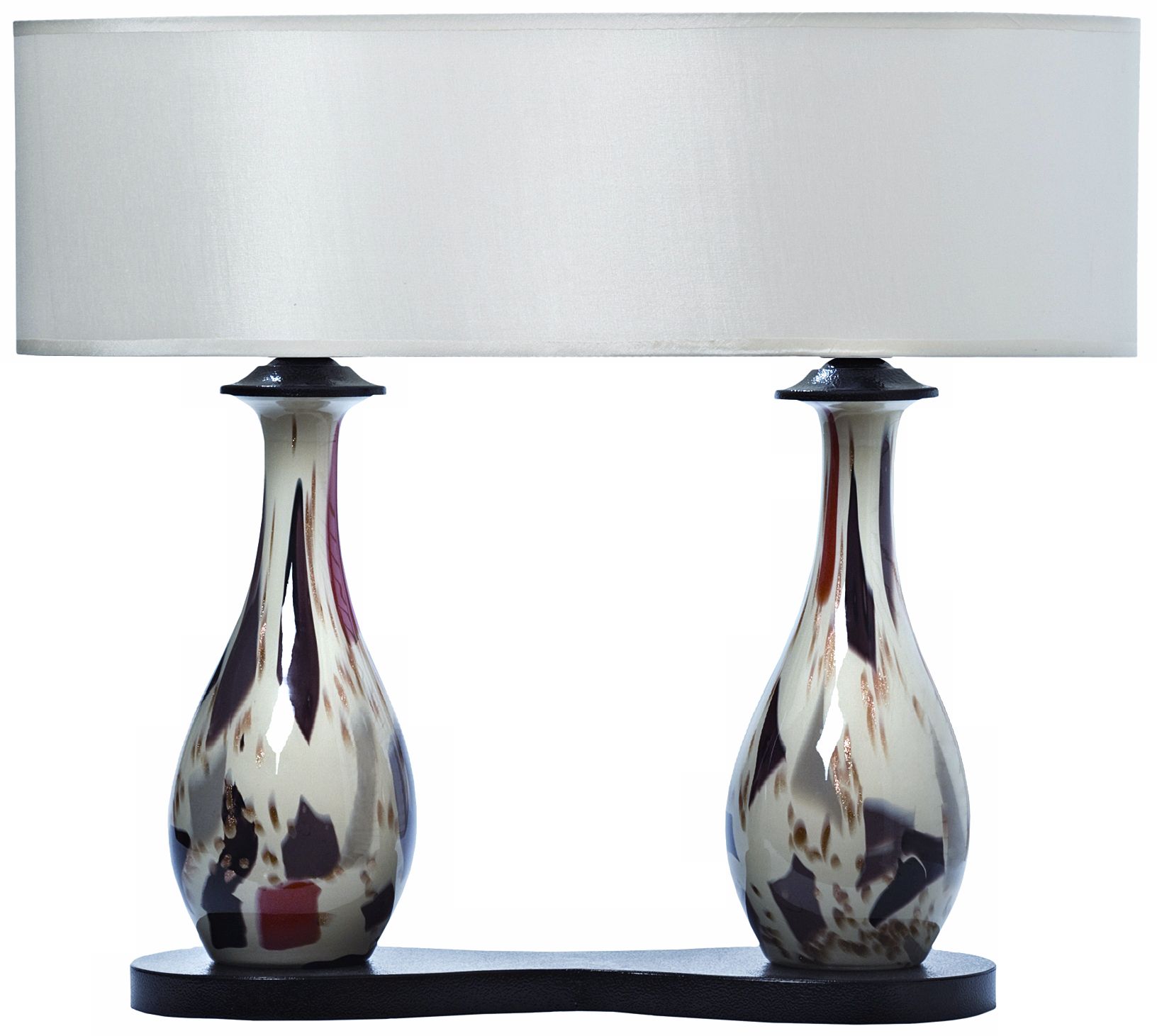 Thumprints Jack Dual Table Lamp