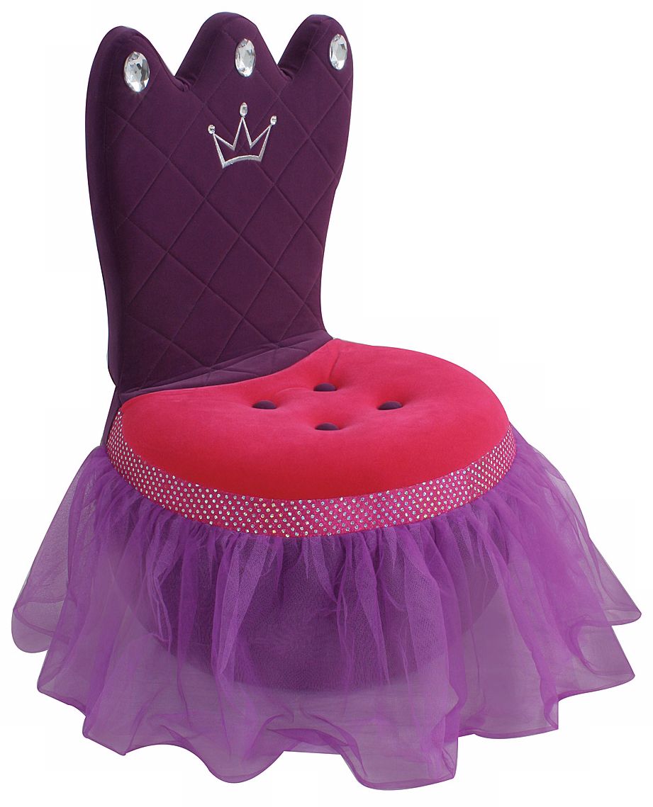 Crown Pink and Purple Chair