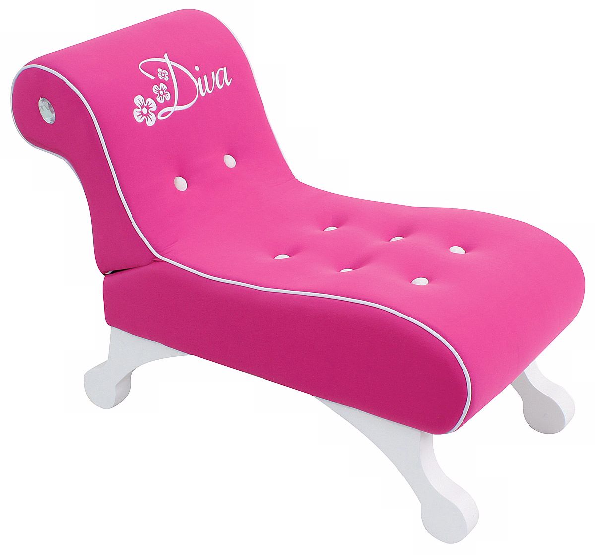 Diva Pink Chaise Lounge