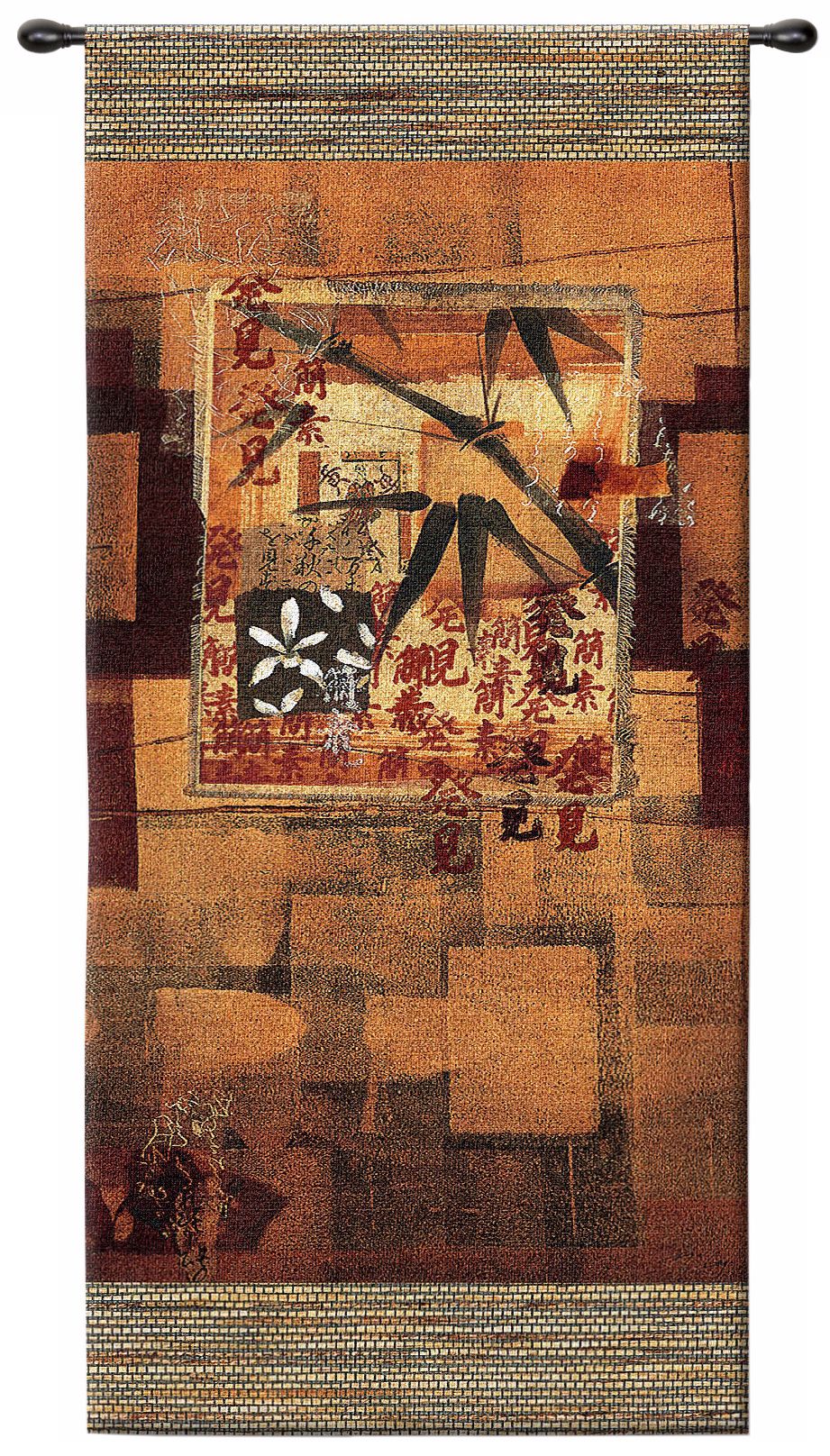 Bamboo Inspirations I Hanging 52" High Wall Tapestry