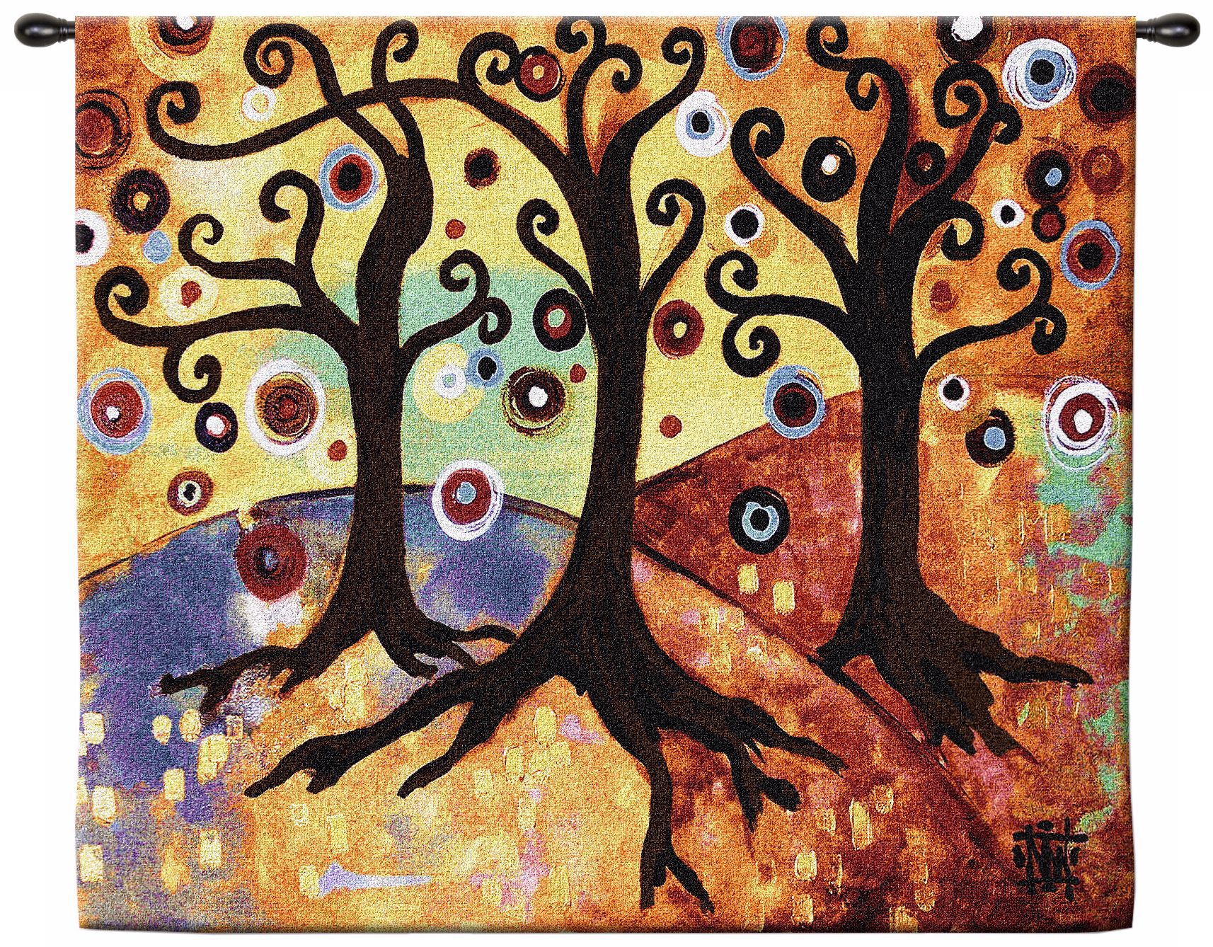 Trinitary 53" Wide Wall Hanging Tapestry