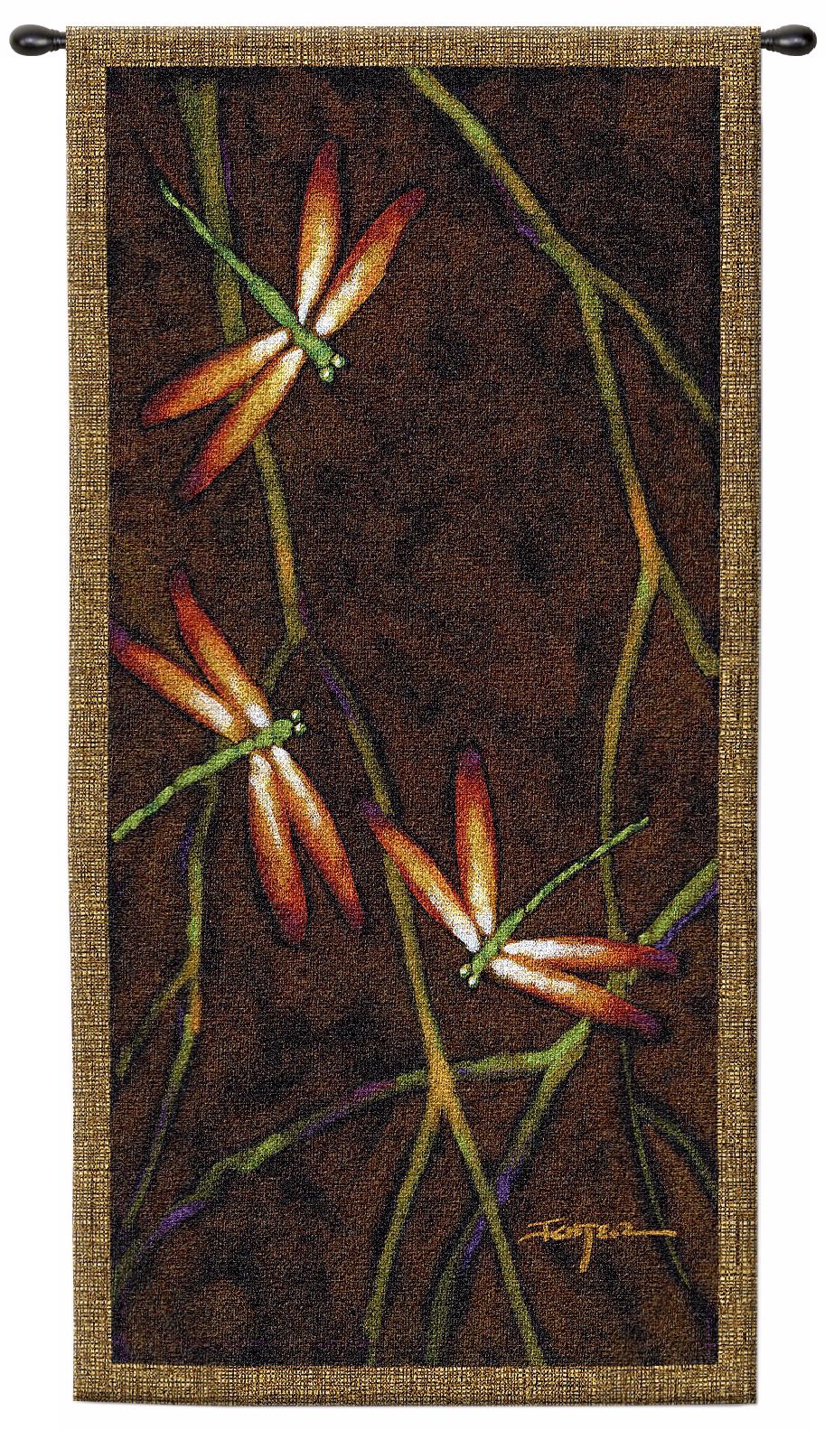 October Song I 53" High Wall Hanging Tapestry