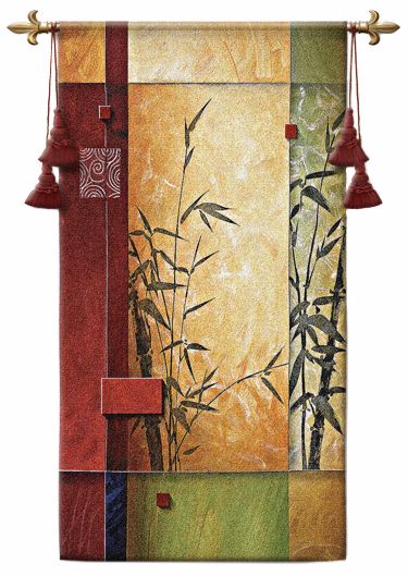 Garden Dance I 53" High Wall Hanging Tapestry