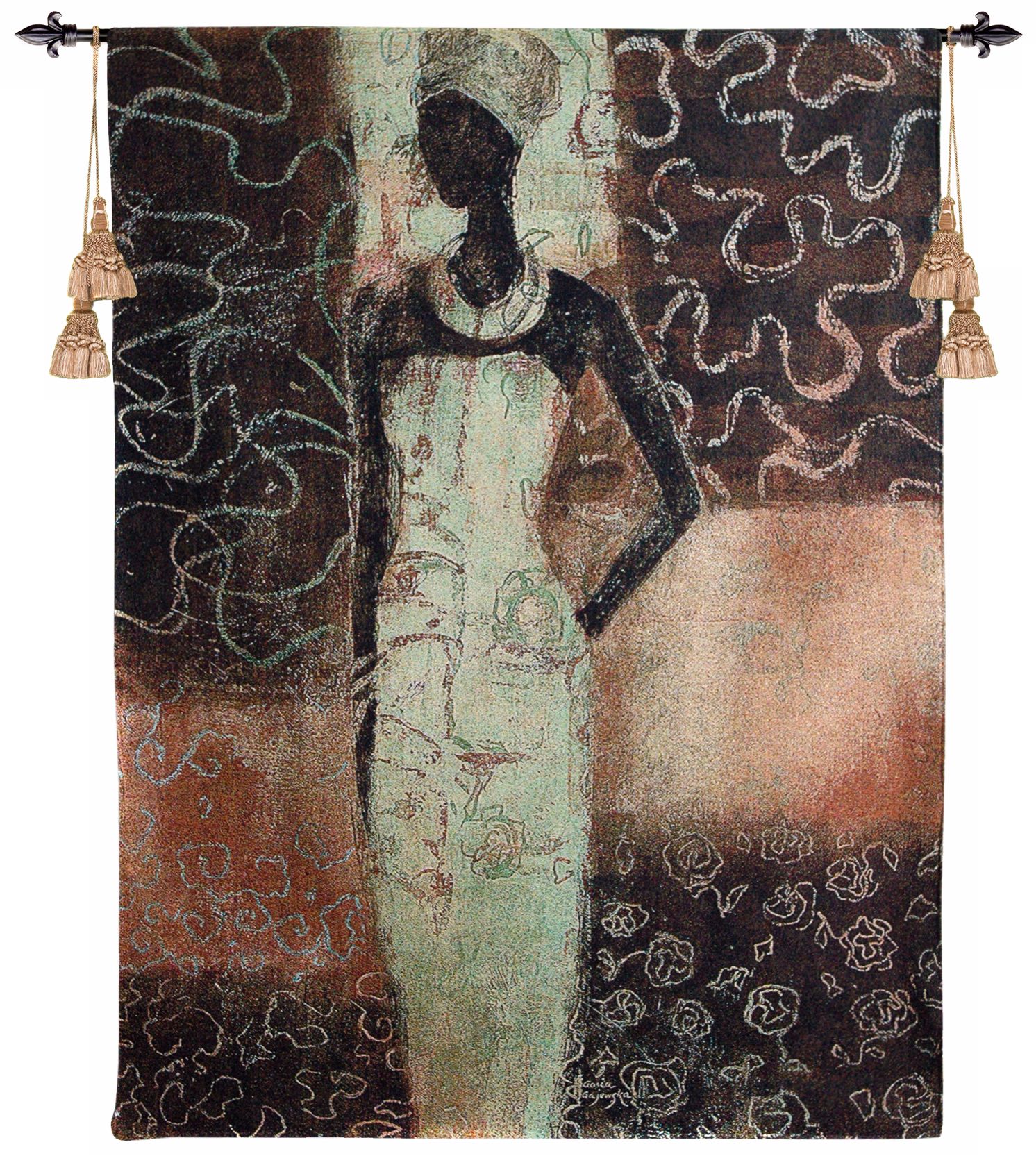 Radiance II 52" High Wall Hanging Tapestry