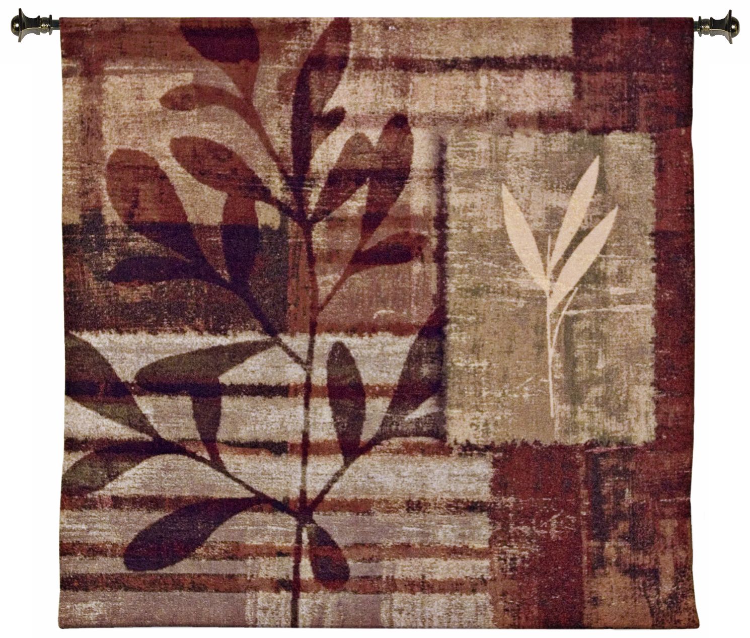Warm Impressions 44" Square Wall Hanging Tapestry