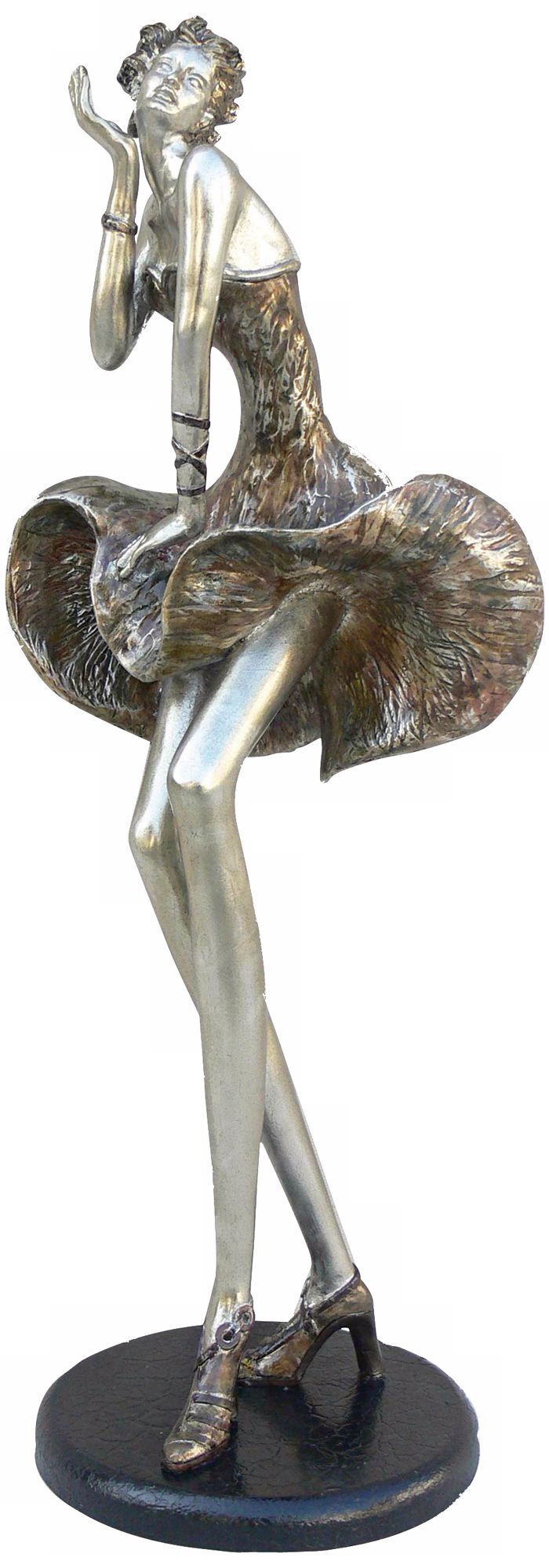 Marvelous Young Lady Posing Sculpture