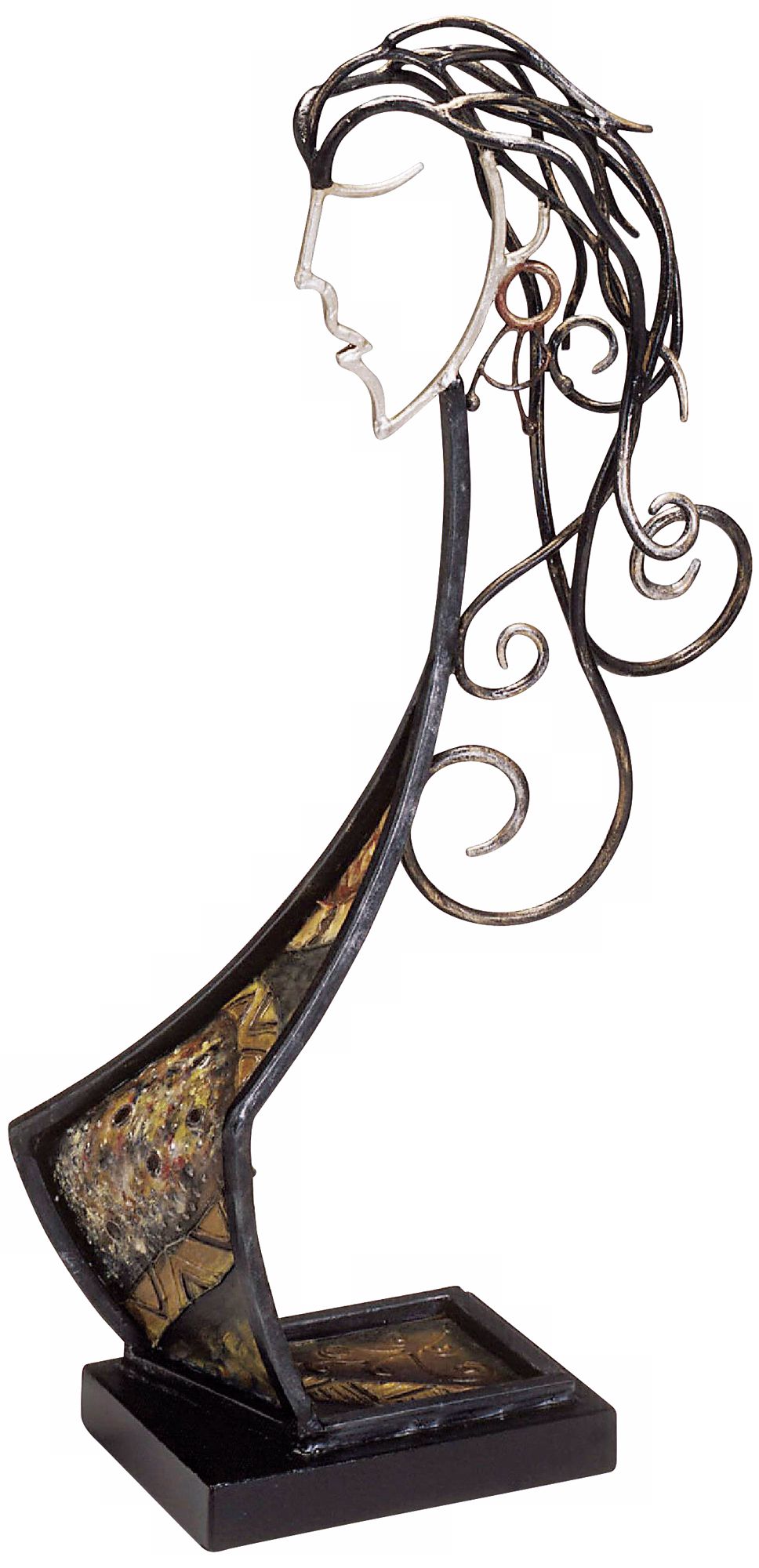 Moody I Metal Sculpture