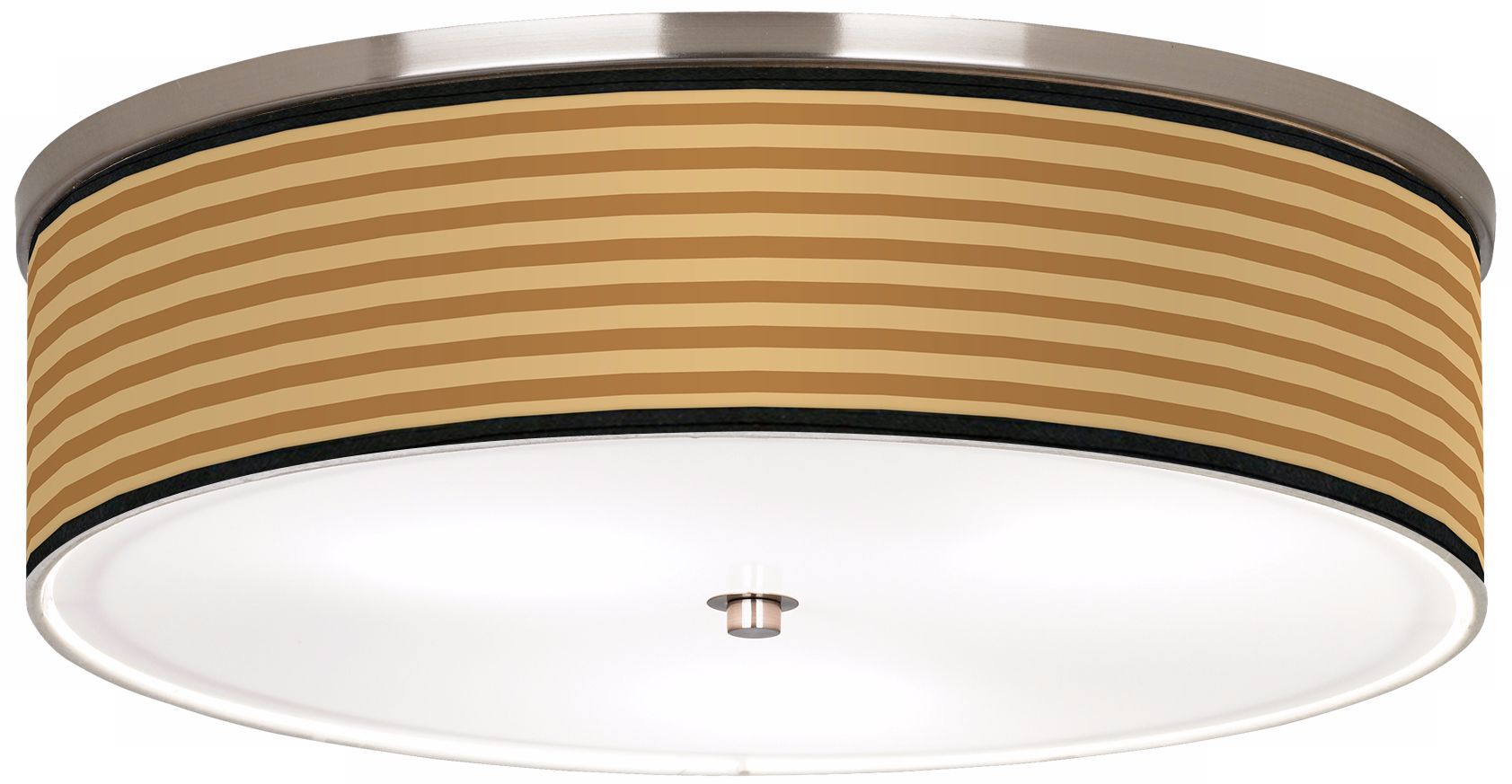 Butterscotch Parallels Nickel 20 1/4" Wide Ceiling Light