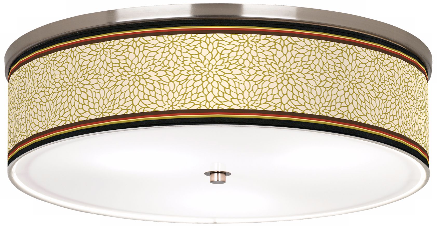 Stacy Garcia Spice Dahlia Nickel 20 1/4" Wide Ceiling Light