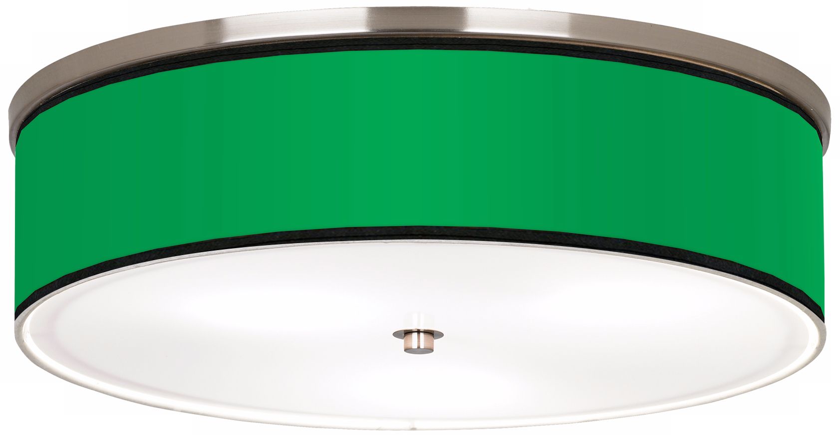 All Green Nickel 20 1/4" Wide Ceiling Light