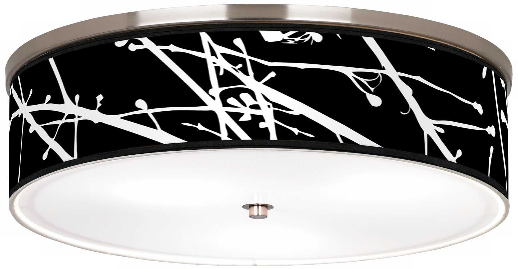 Stacy Garcia Calligraphy Tree Black 20 1/4" Ceiling Light