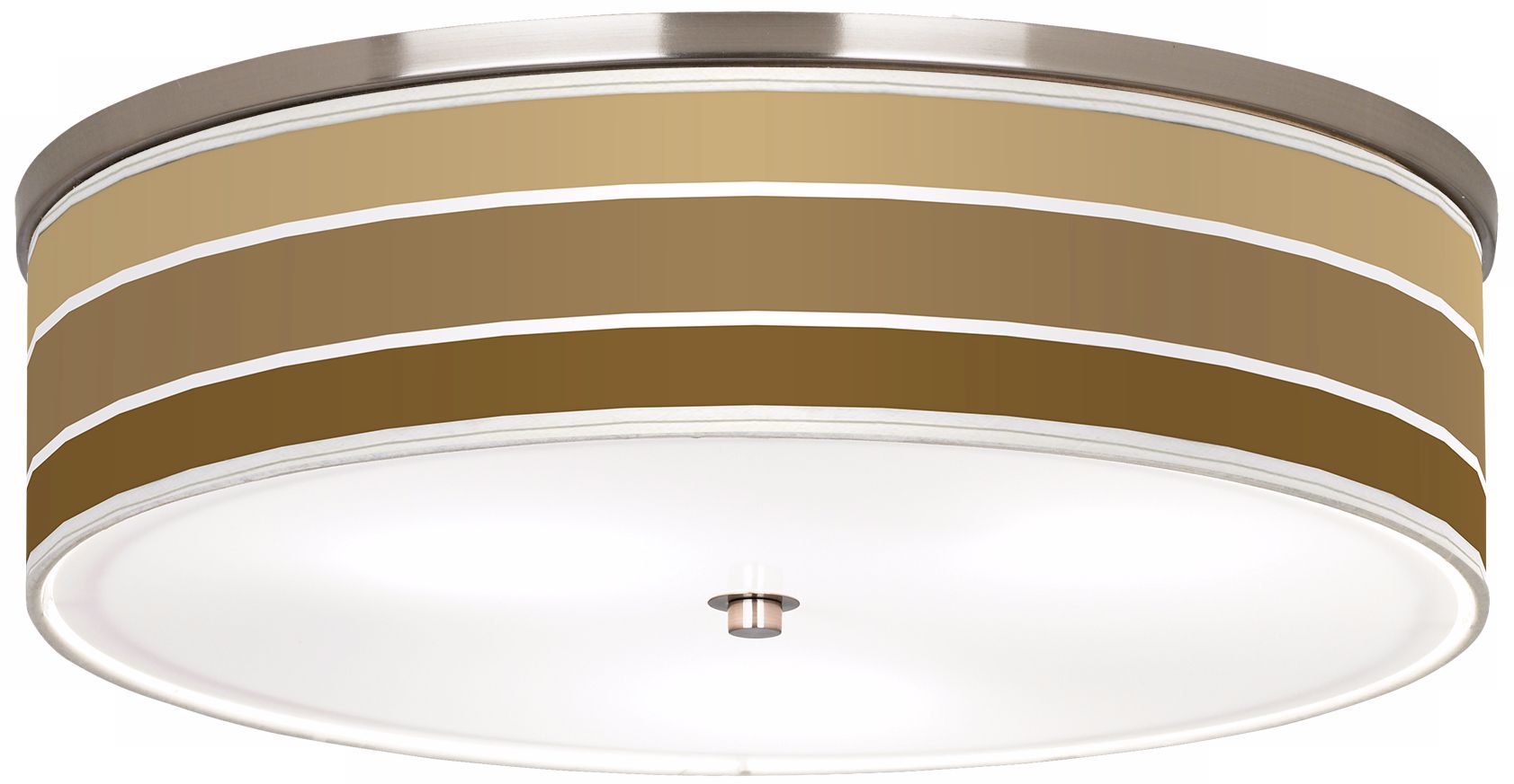 Tones of Chestnut Nickel 20 1/4" Wide Ceiling Light