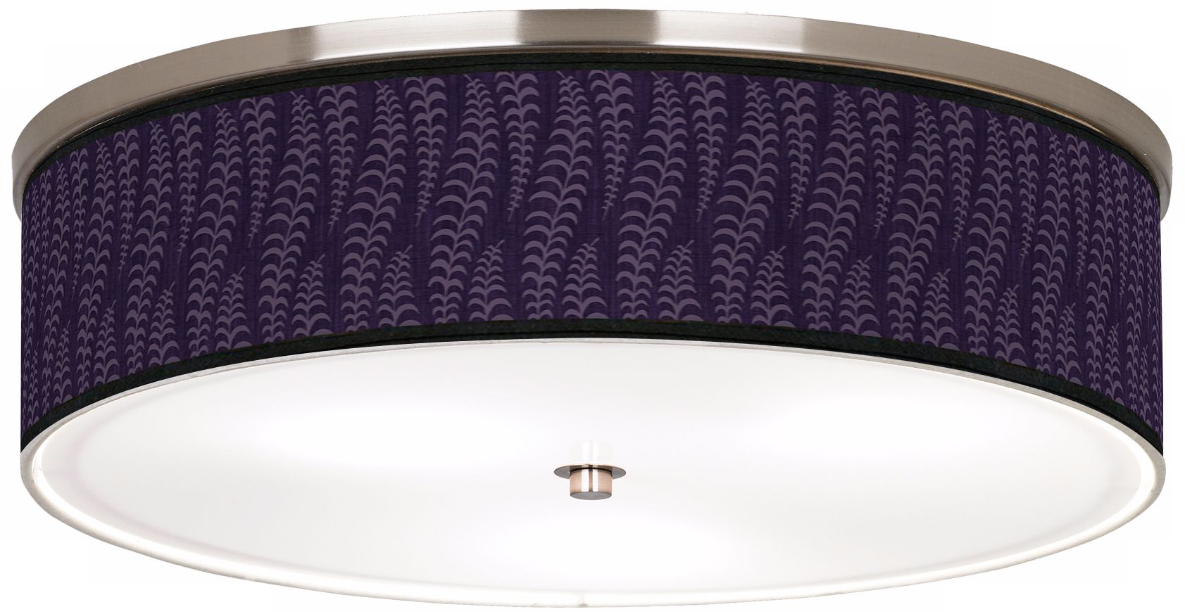Stacy Garcia Fancy Fern Rich Plum 20 1/4" Ceiling Light