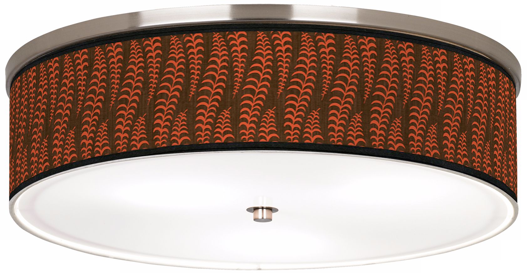 Stacy Garcia Fancy Fern Coral Nickel 20 1/4" Ceiling Light
