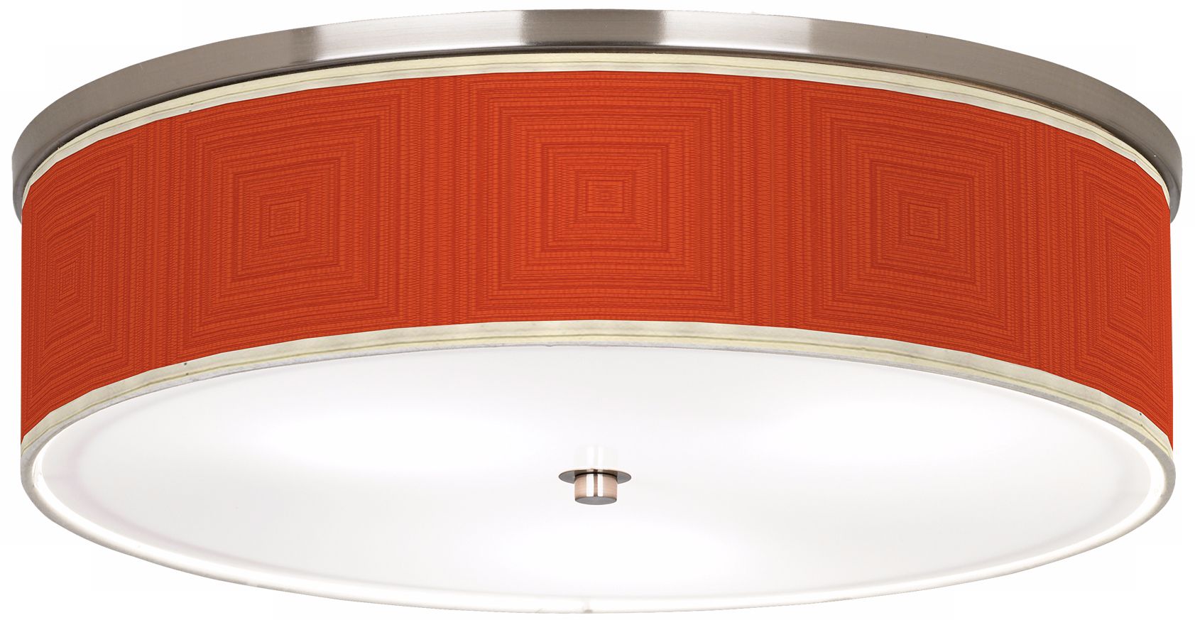 Stacy Garcia Crackled Square Coral 20 1/4" Ceiling Light