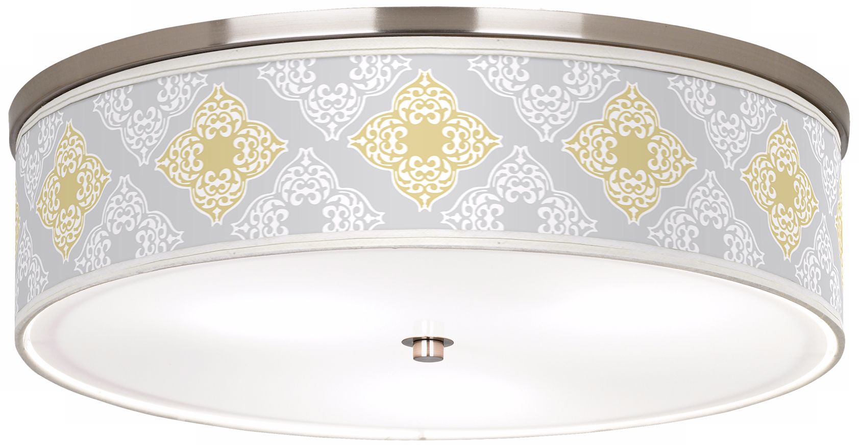 Aster Grey Nickel 20 1/4" Wide Ceiling Light