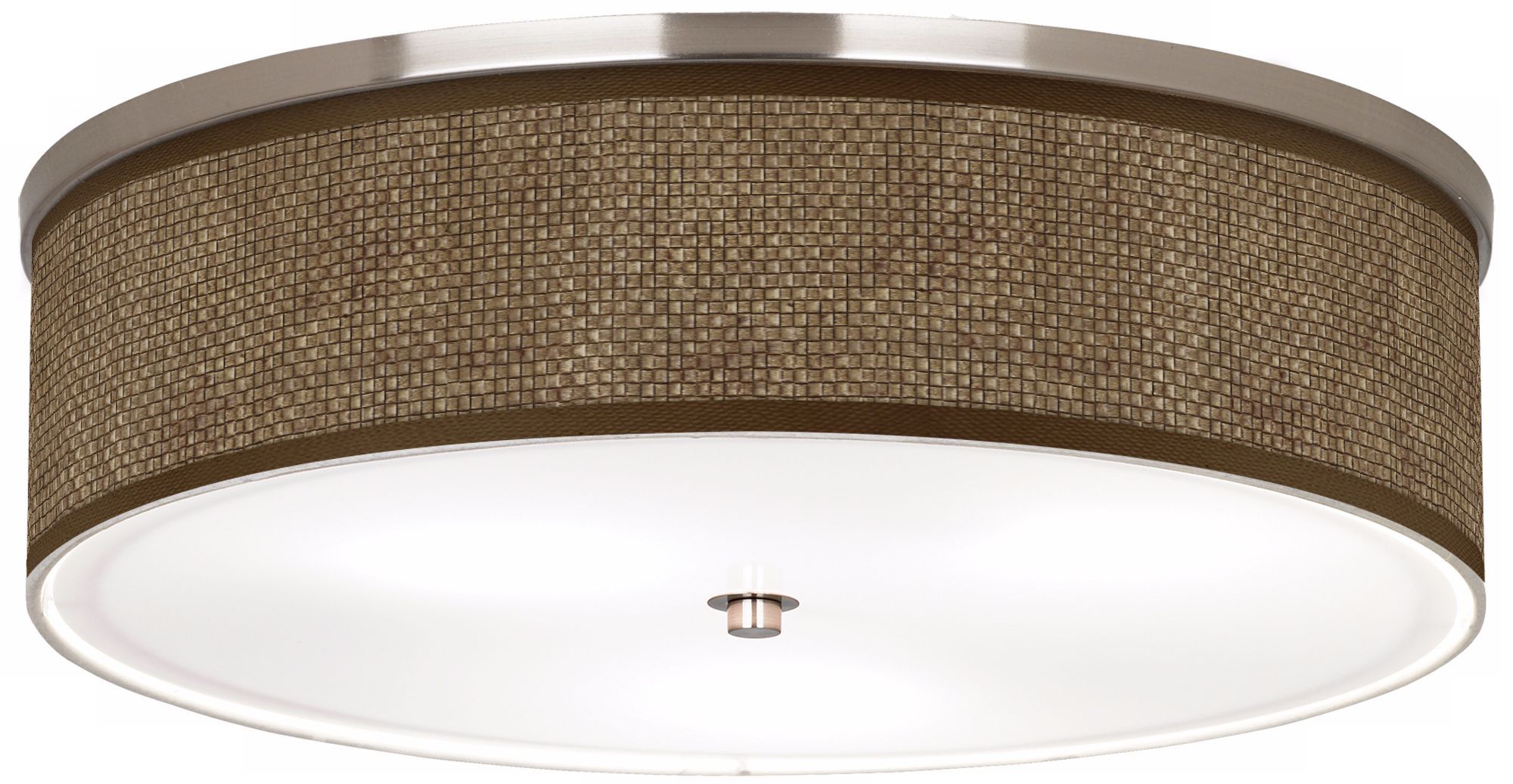 Interweave Pattern Shade 20 1/4" Wide Ceiling Light