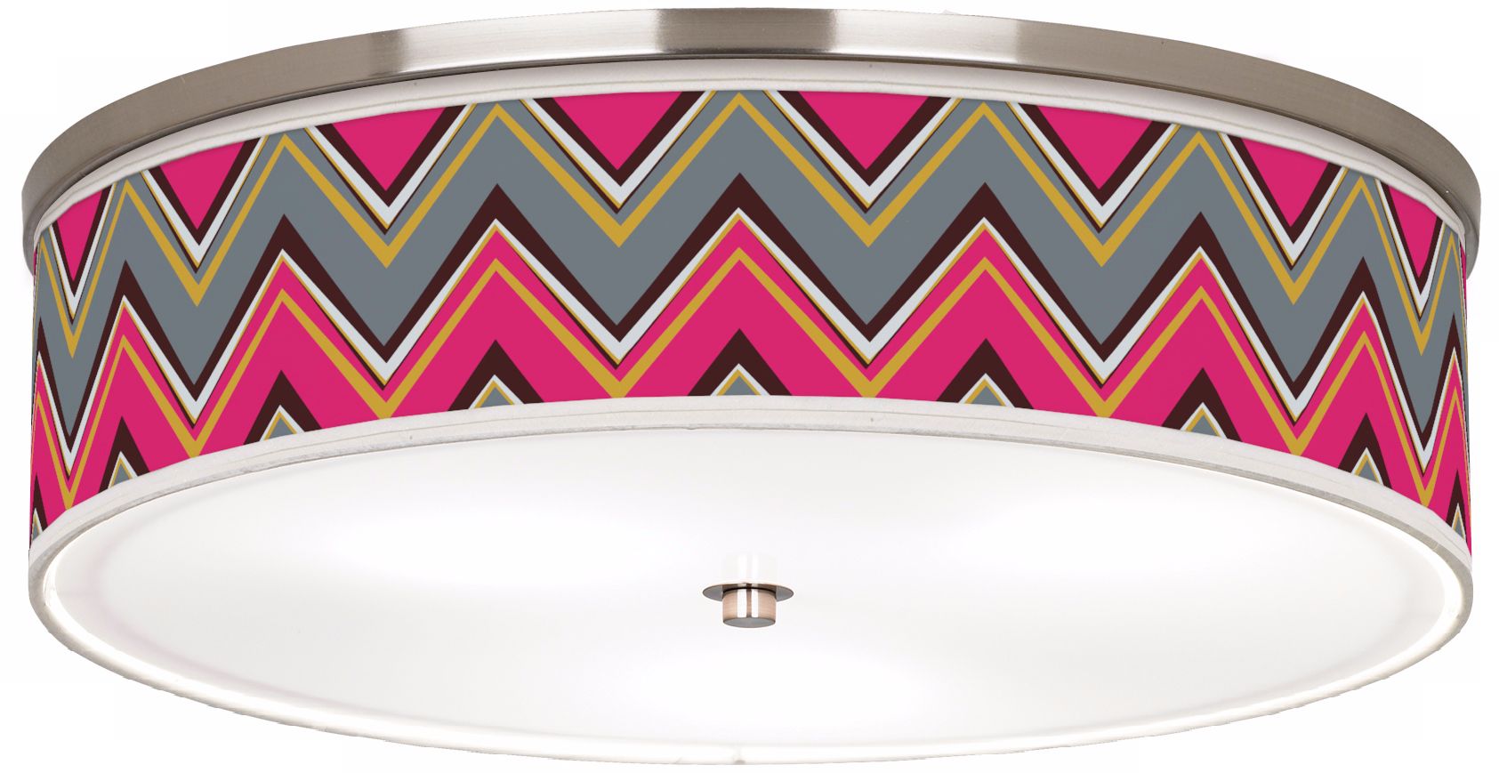 Stacy Garcia Chevron Pink Pride 20 1/4" Wide Ceiling Light