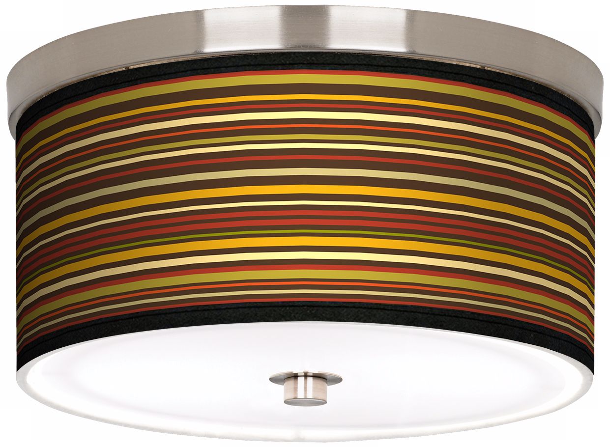 Stacy Garcia Spice Stripe10 1/4" Wide Ceiling Light