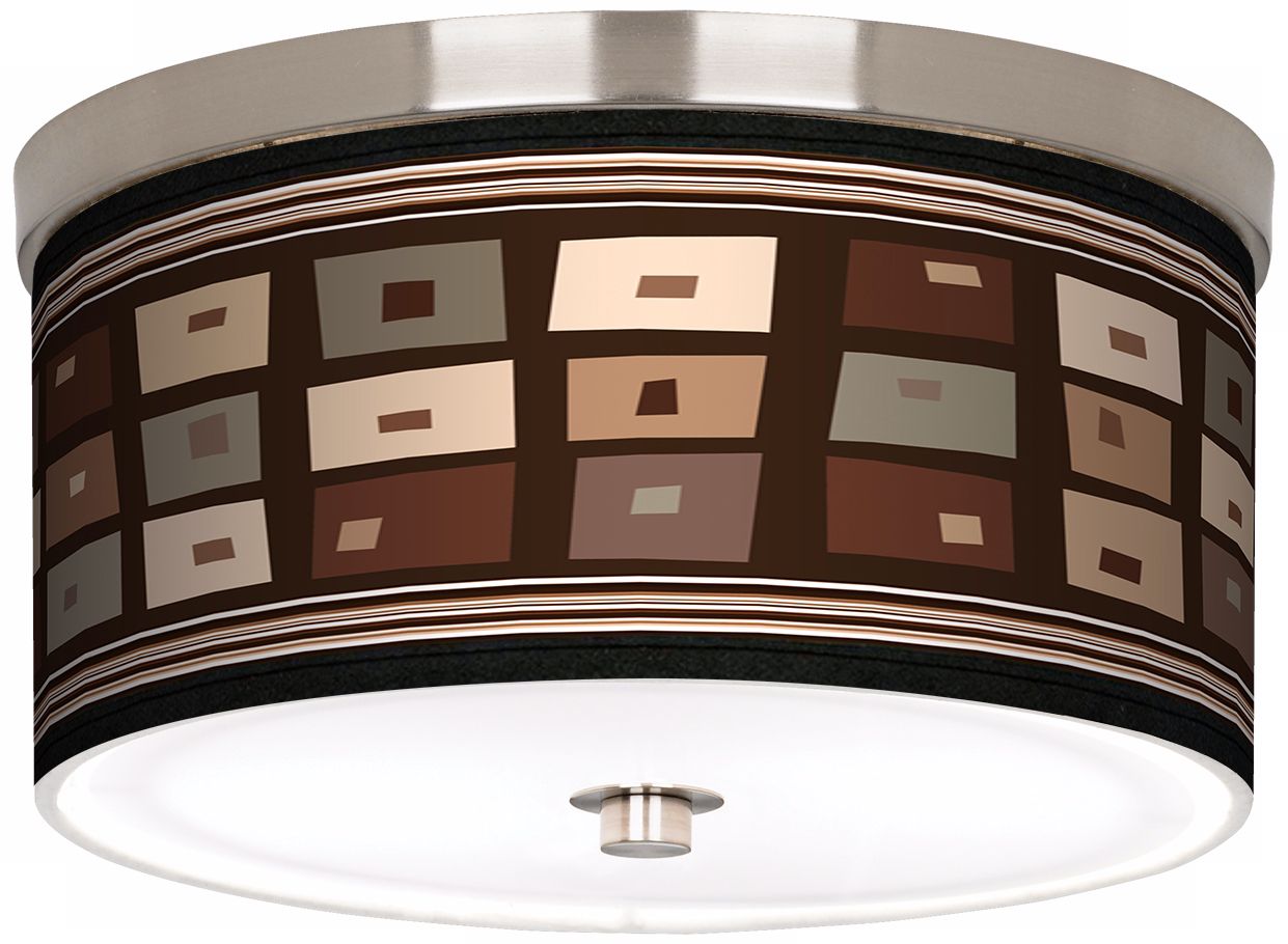 Retro Rectangles 10 1/4" Wide Energy Efficient Ceiling Light