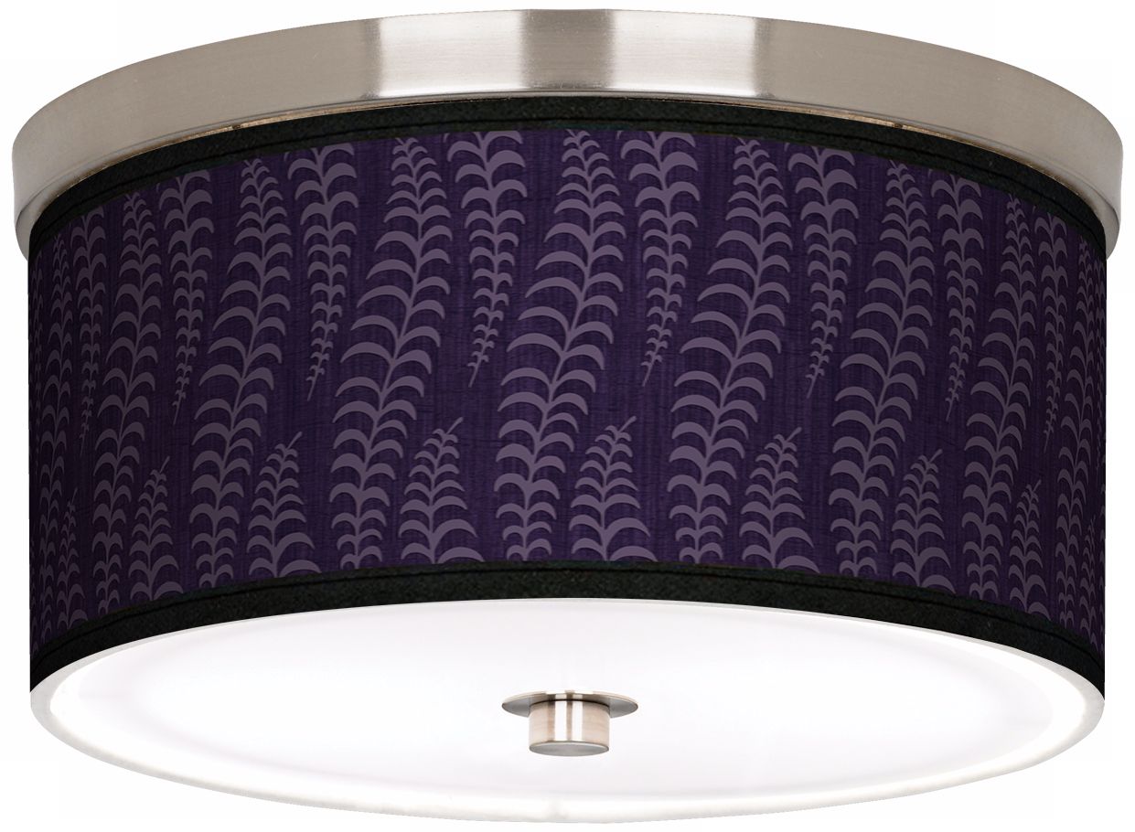 Stacy Garcia Fancy Fern Rich Plum 10 1/4" Wide Ceiling Light