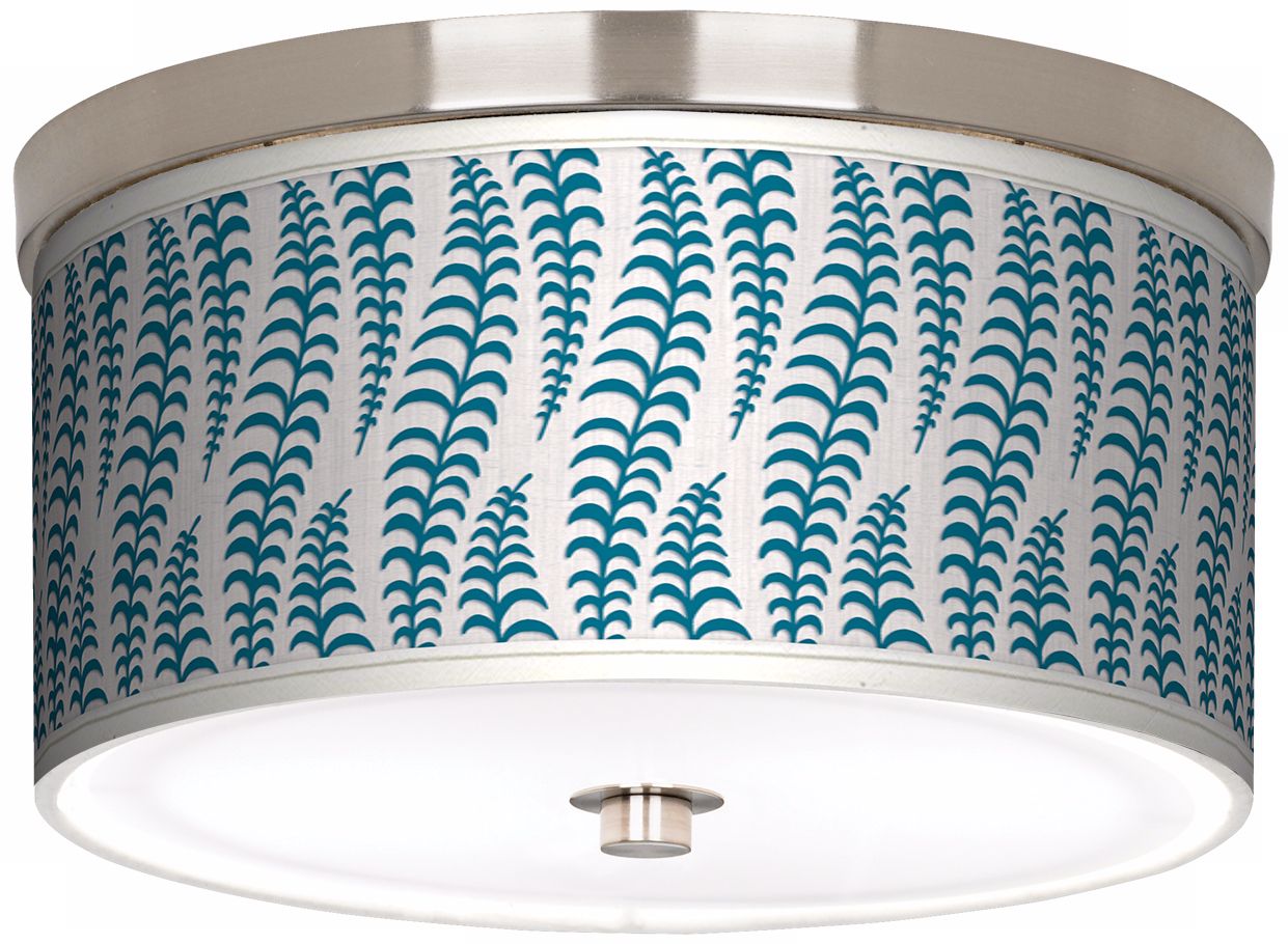 Stacy Garcia Fancy Fern Peacock 10 1/4" Wide Ceiling Light