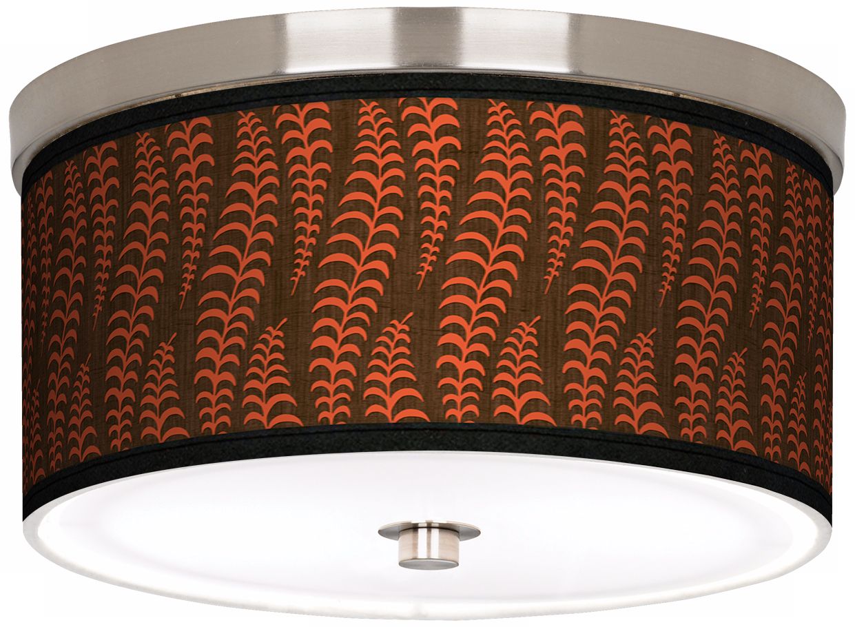 Stacy Garcia Fancy Fern Coral 10 1/4" Wide Ceiling Light