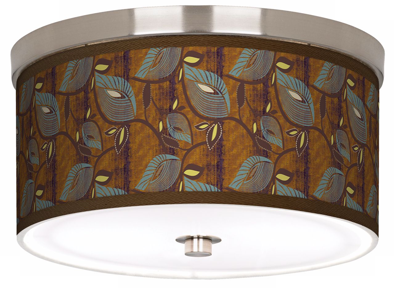 Stacy Garcia Theatric Vine Peacock 10 1/4" W Ceiling Light