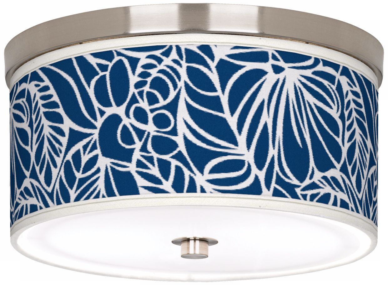 Jungle Rain Giclee 10 1/4" Wide Ceiling Light
