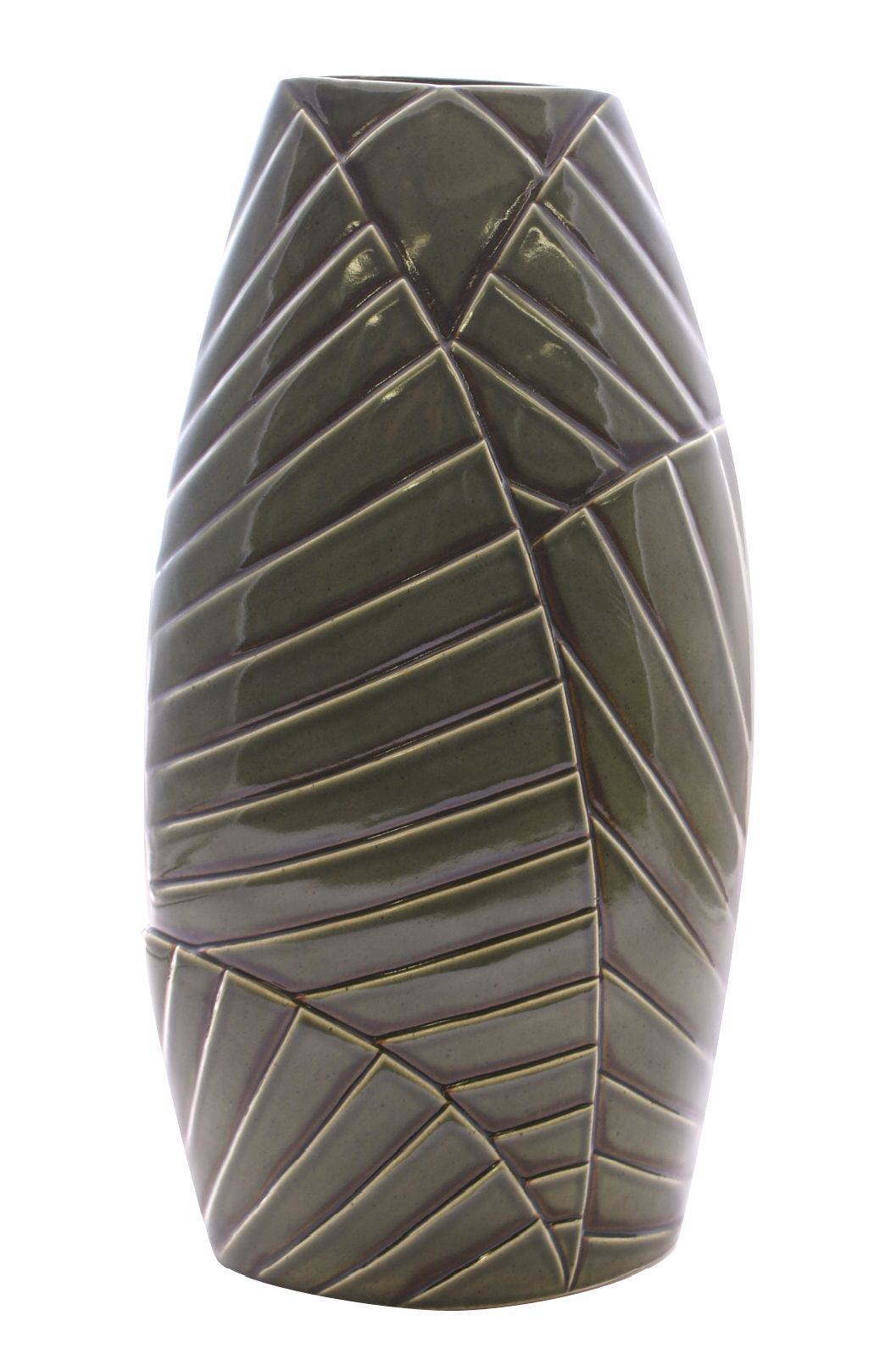 Haeger Potteries Palm Grove 26" Ceramic Vase