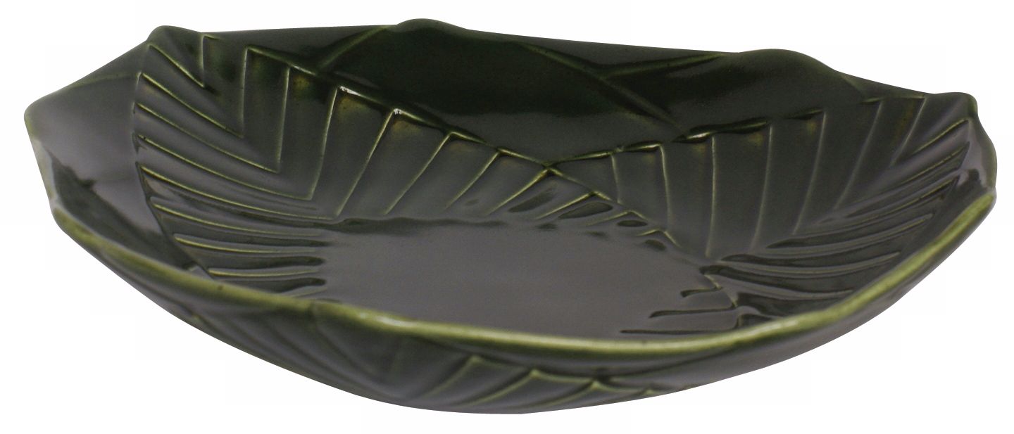 Haeger Potteries Palm Grove 16" Wide Ceramic Bowl