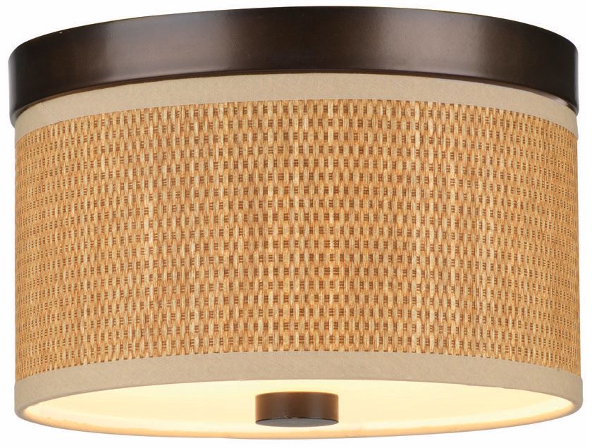 Cassandra Bronze Energy Efficient 10 1/4" Wide Ceiling Light