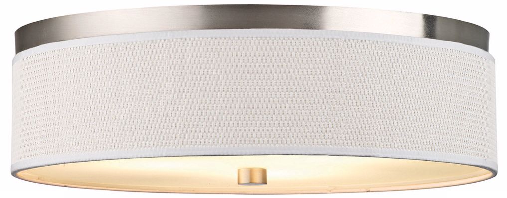 Cassandra Nickel Energy Efficient 20 1/2" Wide Ceiling Light