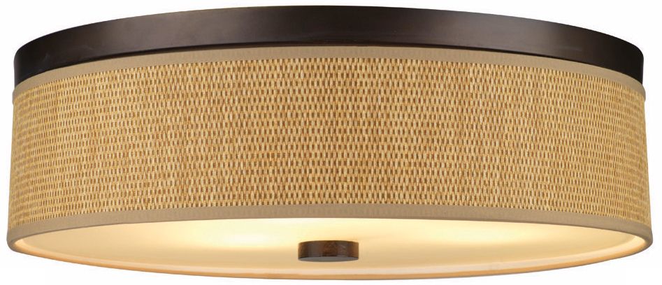 Cassandra Bronze Energy Efficient 20 1/2" Wide Ceiling Light